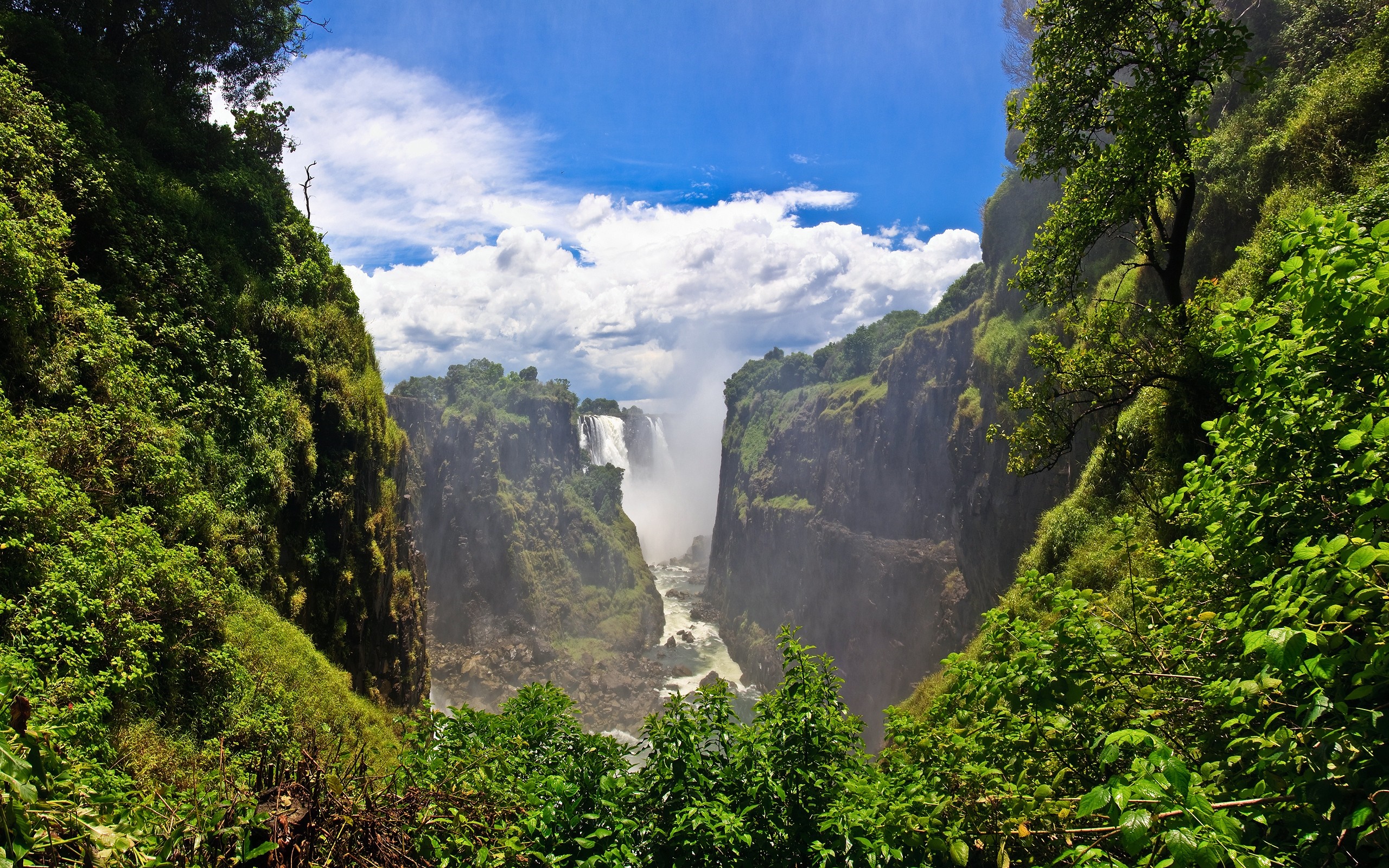 Victoria Falls National Park, Zambia HD Wallpaper