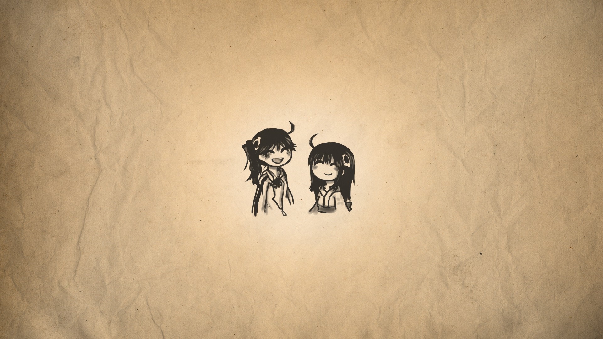 Araragi Karen and Araragi Tsukihi from Monogatari Series HD Wallpaper