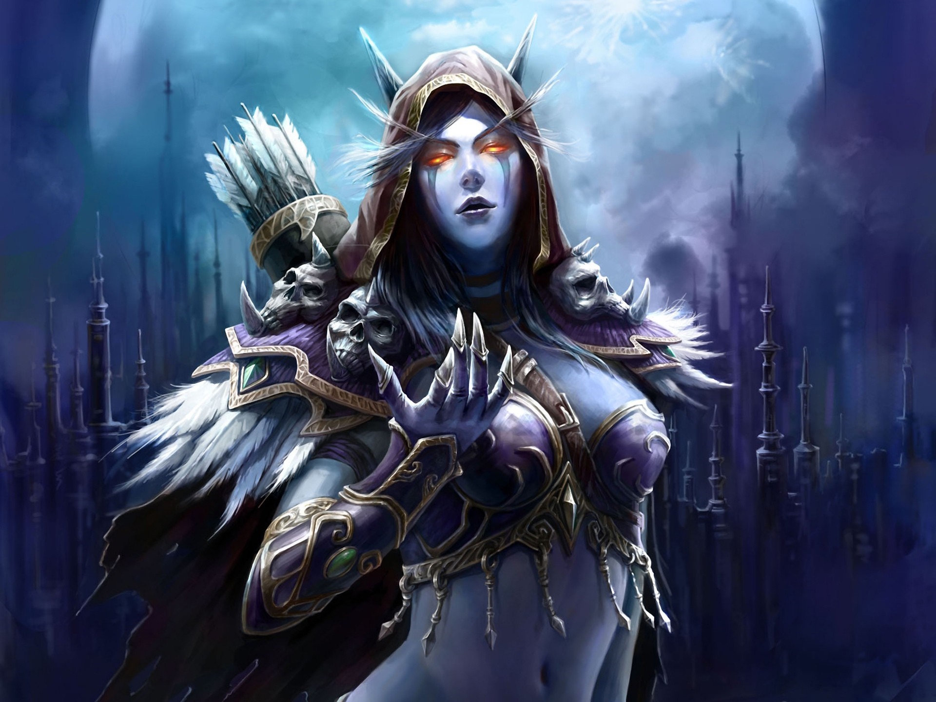 Sylvanas Windrunner from World of Warcraft HD Wallpaper