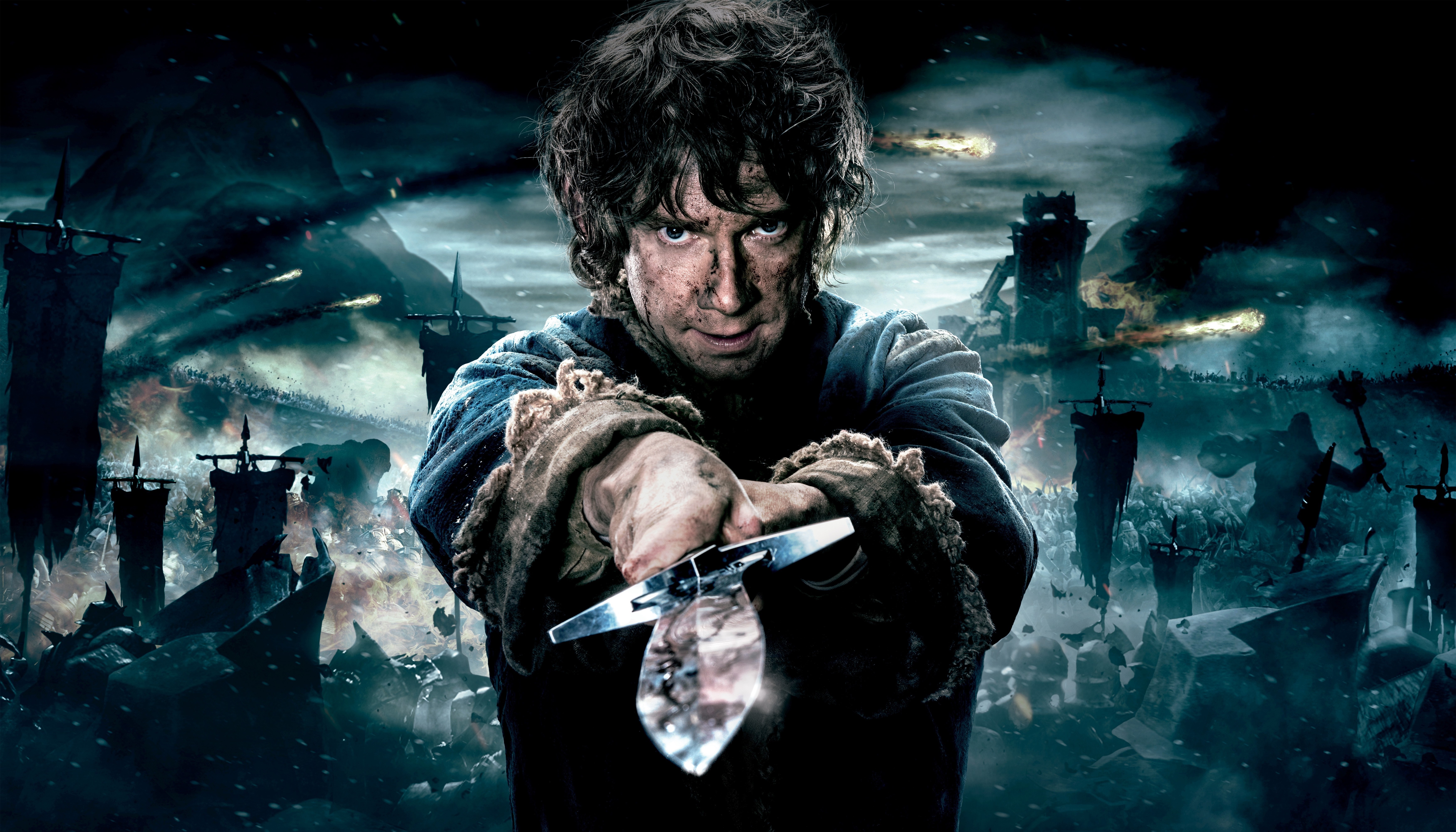 Bilbo Baggins from The Hobbit: The Battle of the Five Armies HD Wallpaper