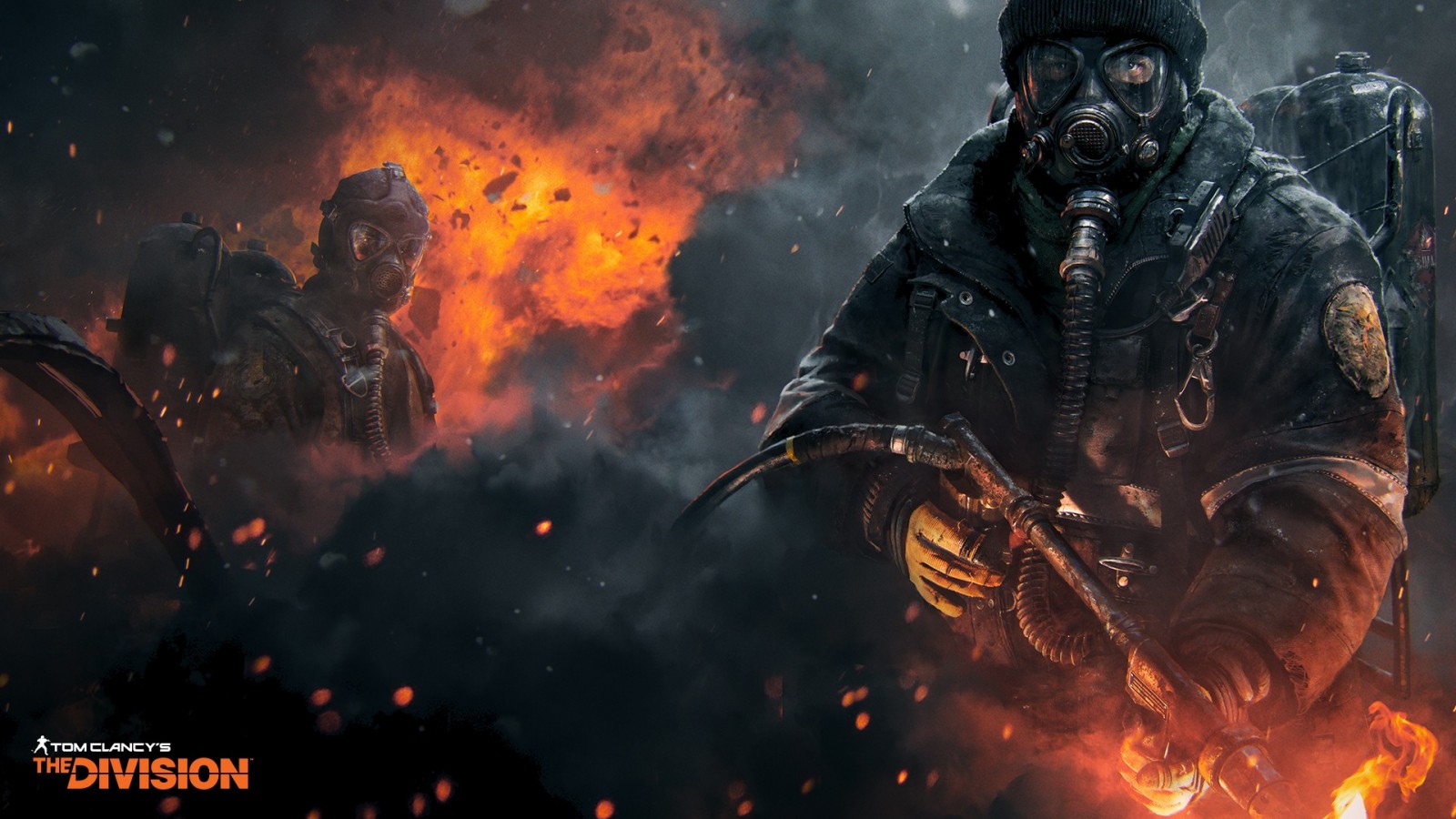 Tom Clancy's The Division: The Cleaners in Fire HD Wallpaper