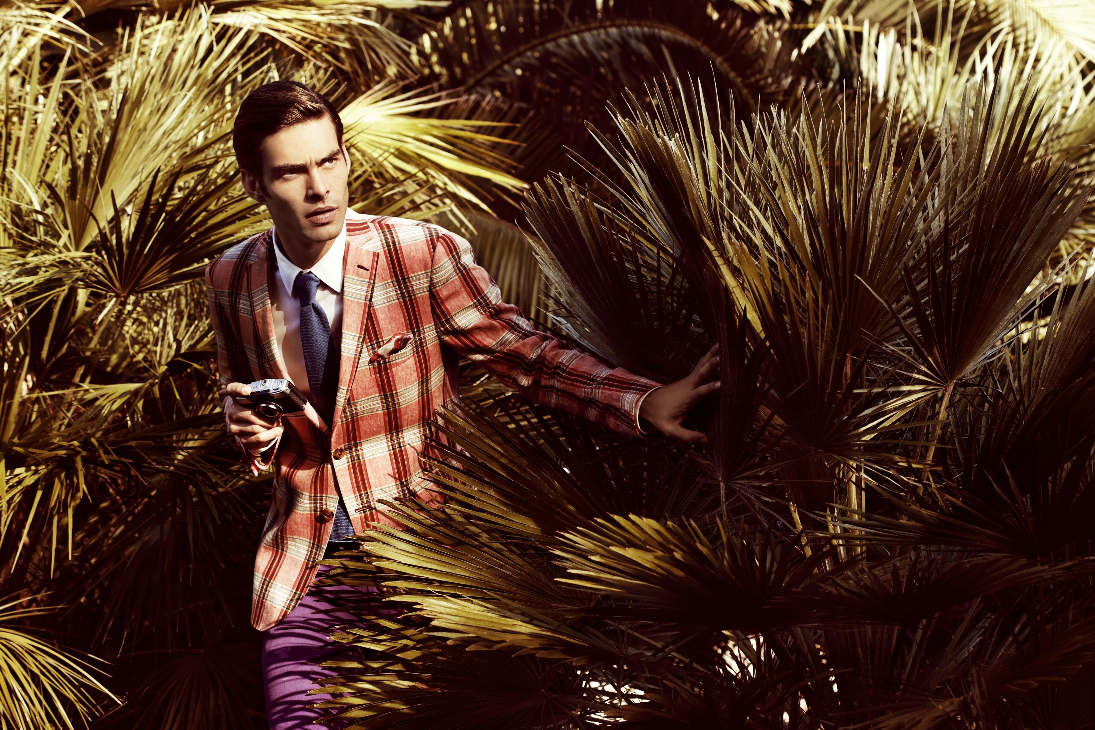 Jon Kortajarena in a jungle with a camera HD Wallpaper