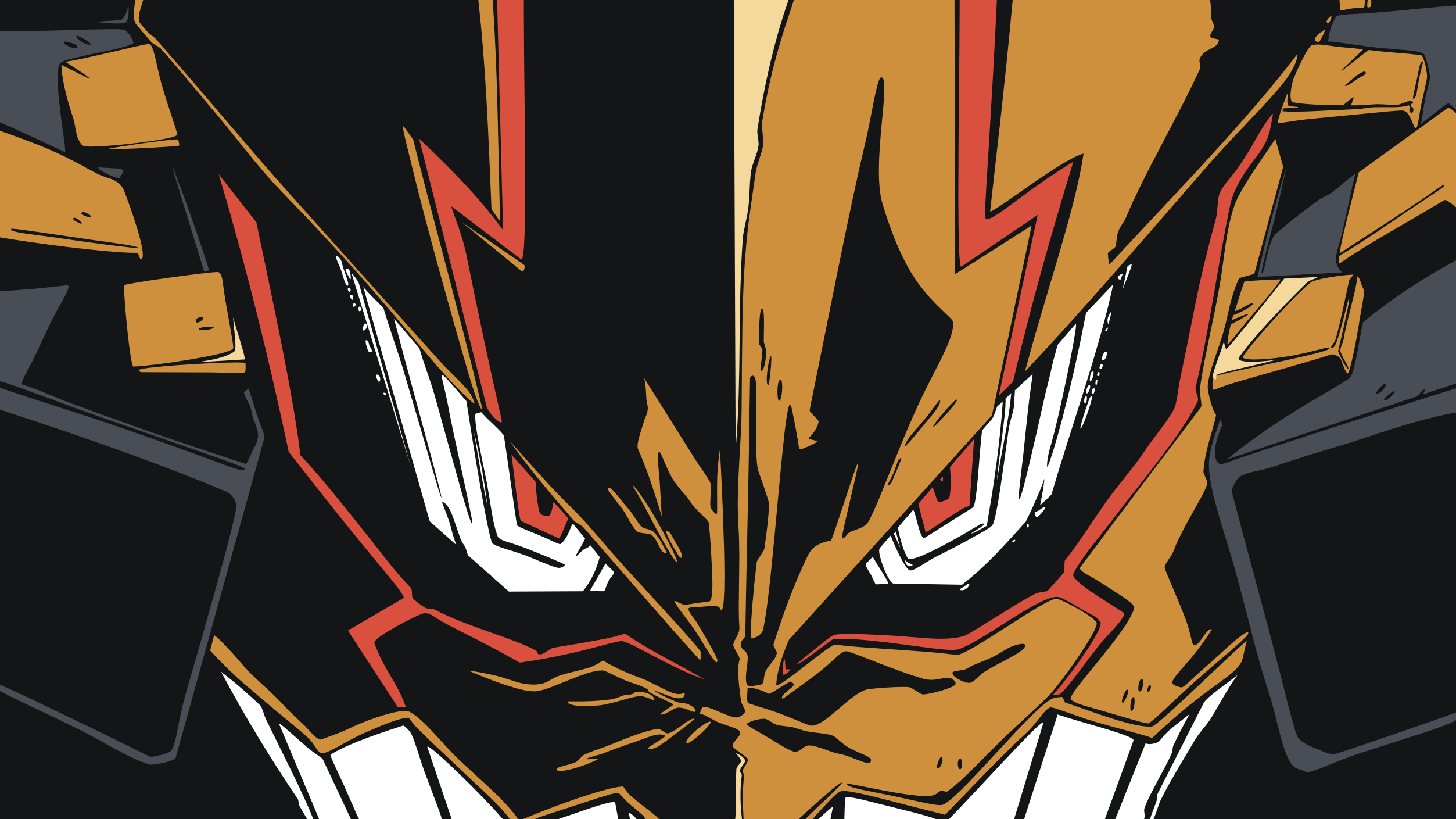 Tengen Toppa Gurren Lagann illustration HD Wallpaper