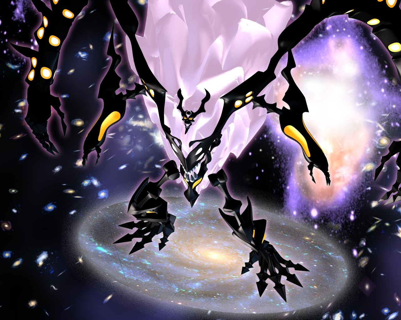 Nihilistic entity in a galaxy HD Wallpaper