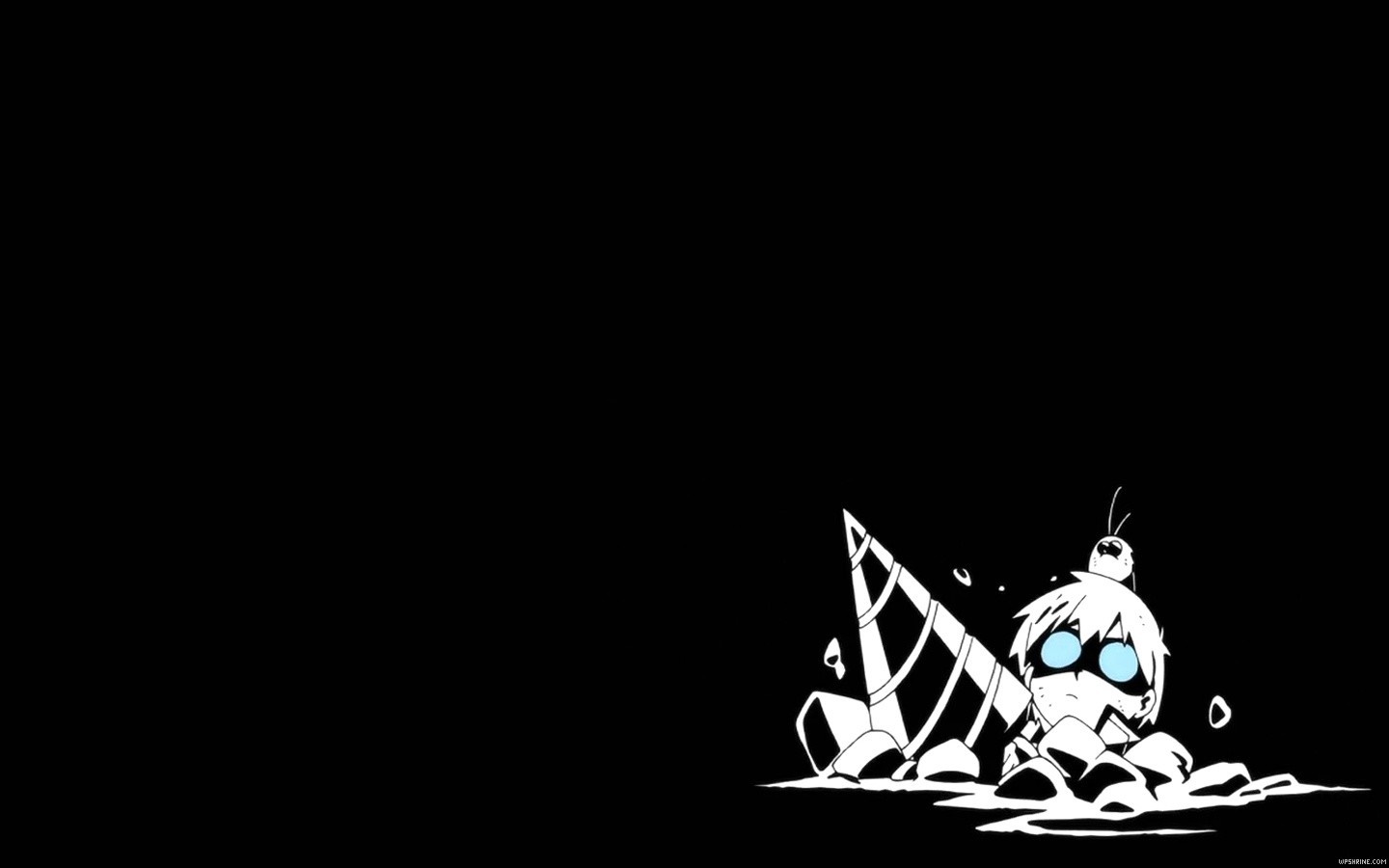Simon from Tengen Toppa Gurren Lagann with a drill HD Wallpaper