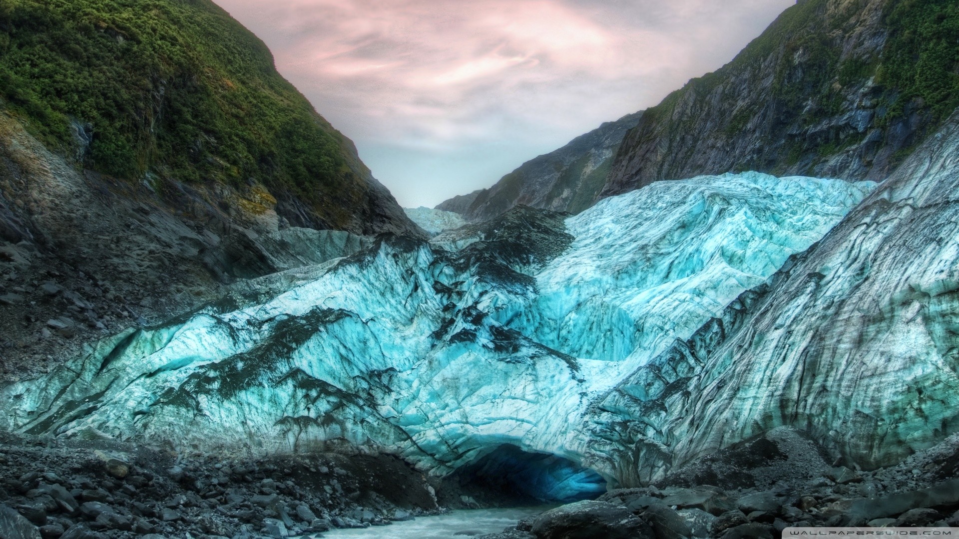 Franz Josef Glacier, New Zealand HD Wallpaper
