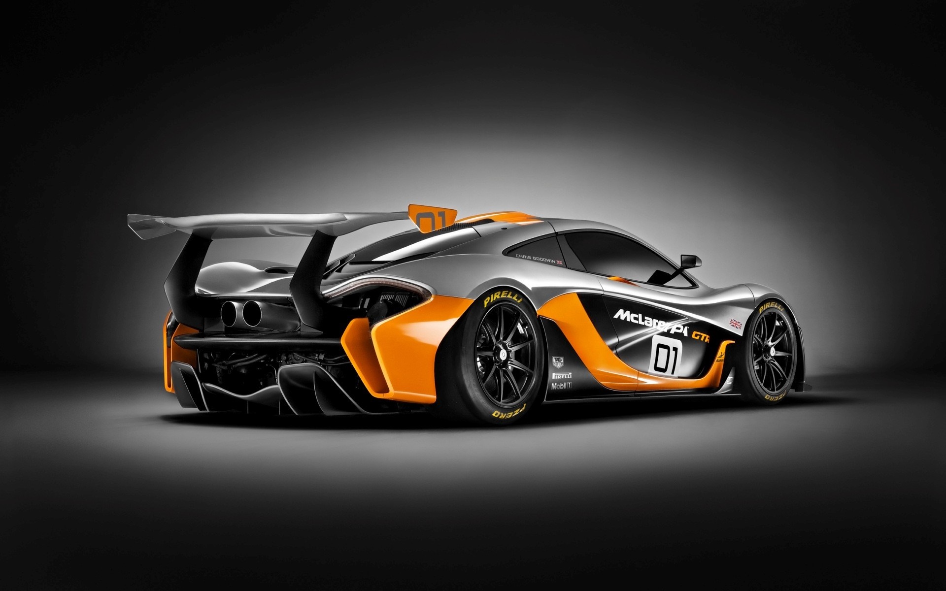 McLaren P1 GTR sports car HD Wallpaper