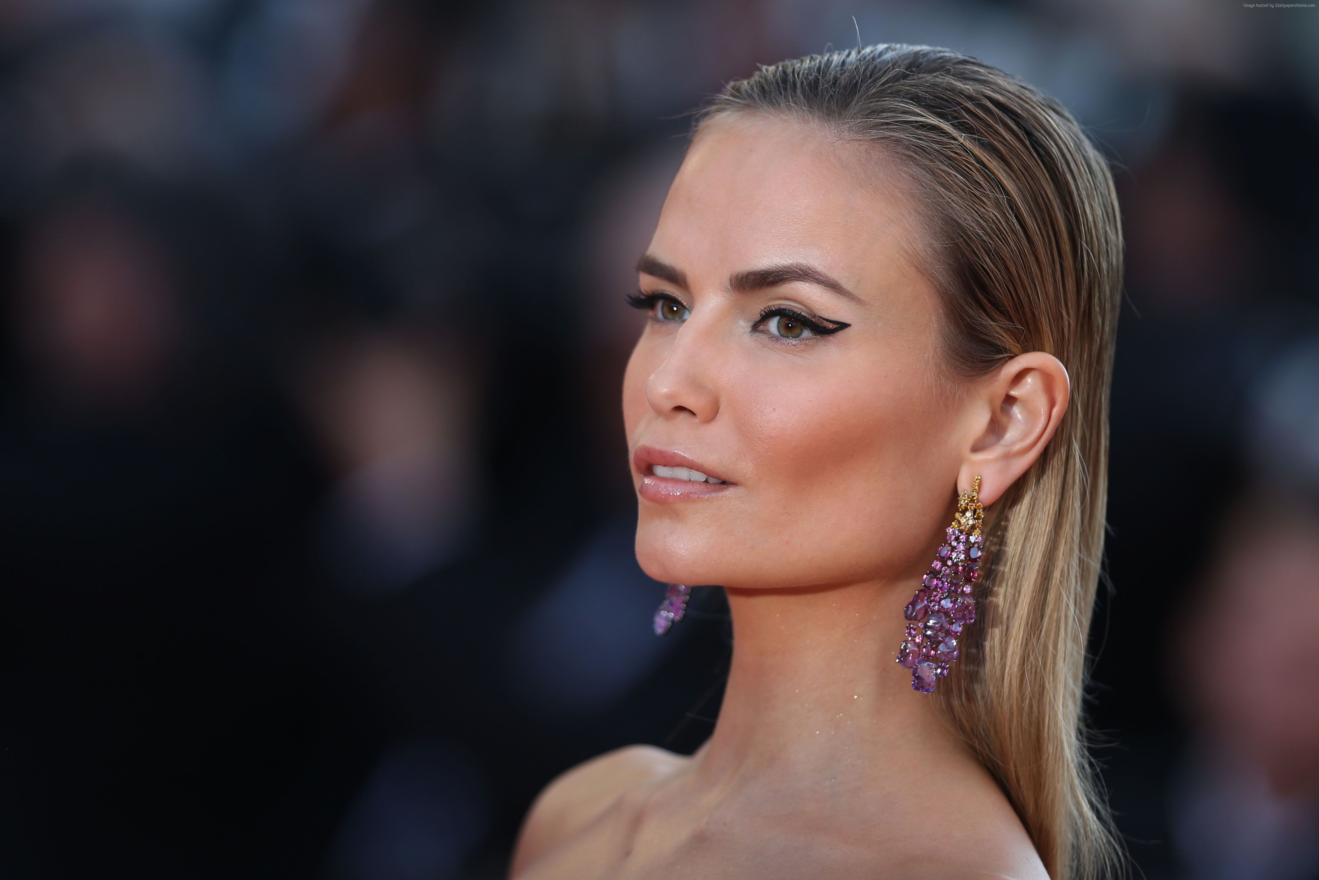Natasha Poly at a red carpet event HD Wallpaper