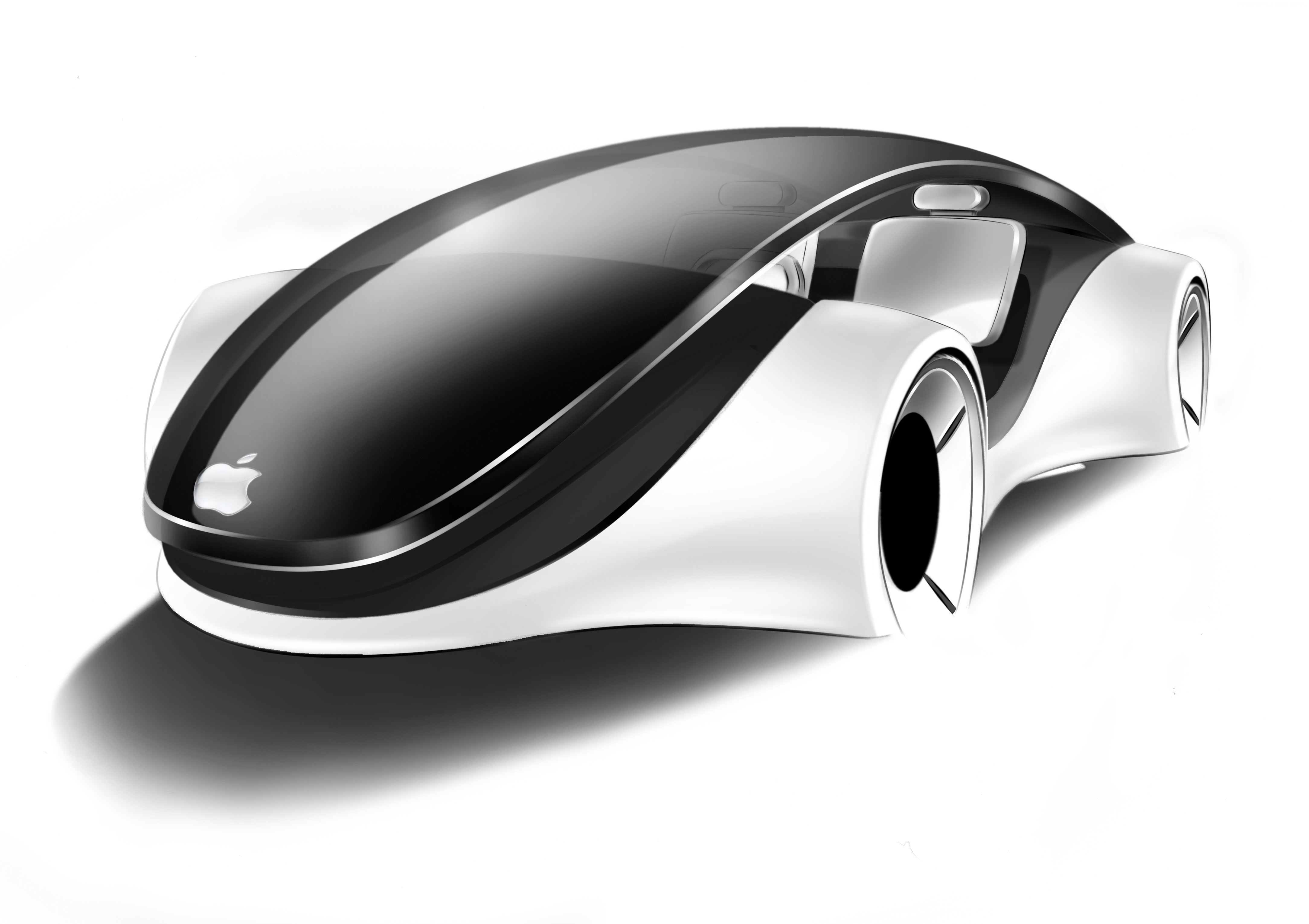 Apple iCar concept electric city car HD Wallpaper