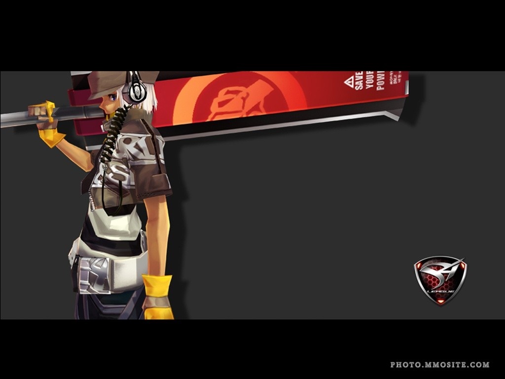 Character with large sword in S4 League HD Wallpaper