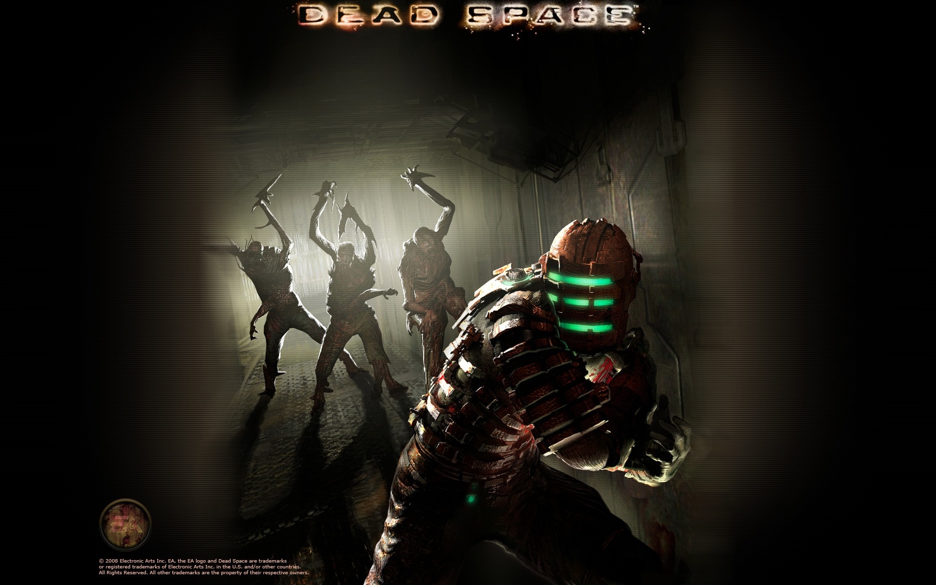 Dead Space: Isaac Clarke and Necromorphs HD Wallpaper