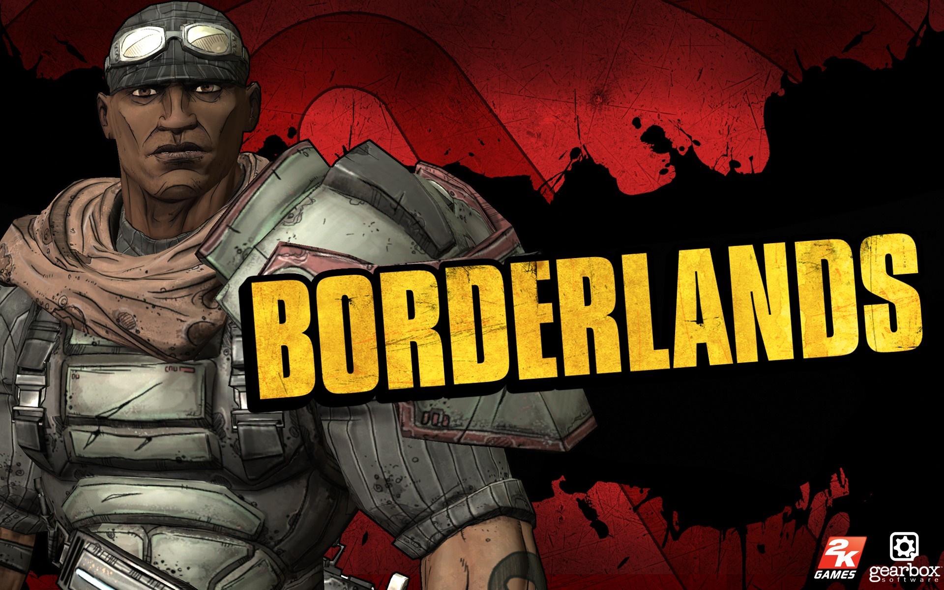Borderlands 2 Title Card with Character HD Wallpaper