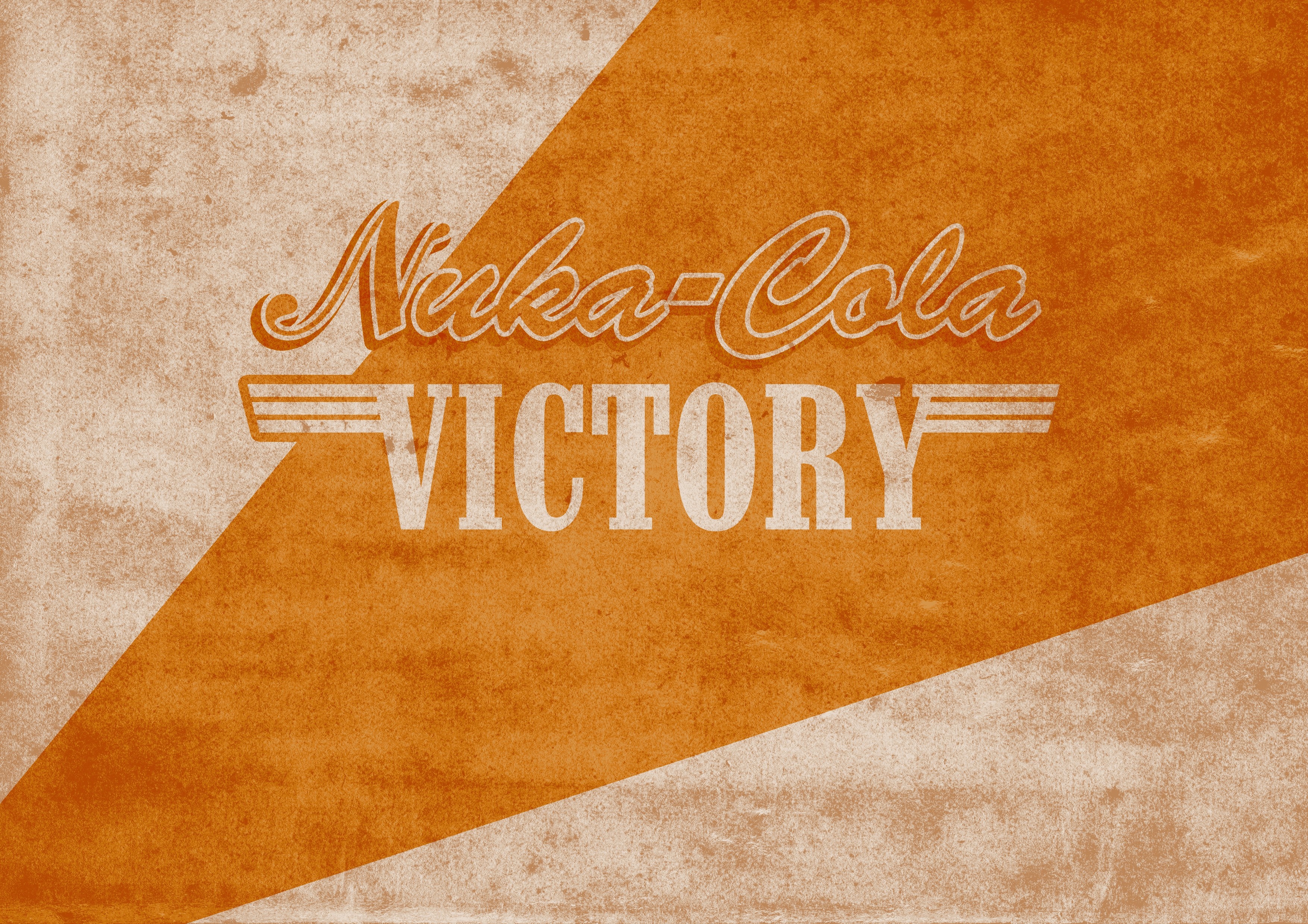 Nuka-Cola Victory logo from Fallout HD Wallpaper