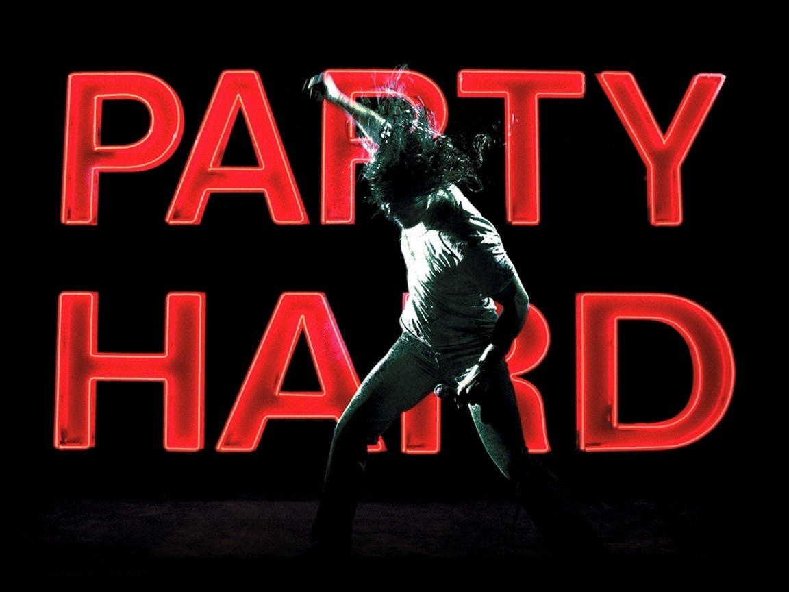 Andrew W.K. Party Hard Album Cover HD Wallpaper