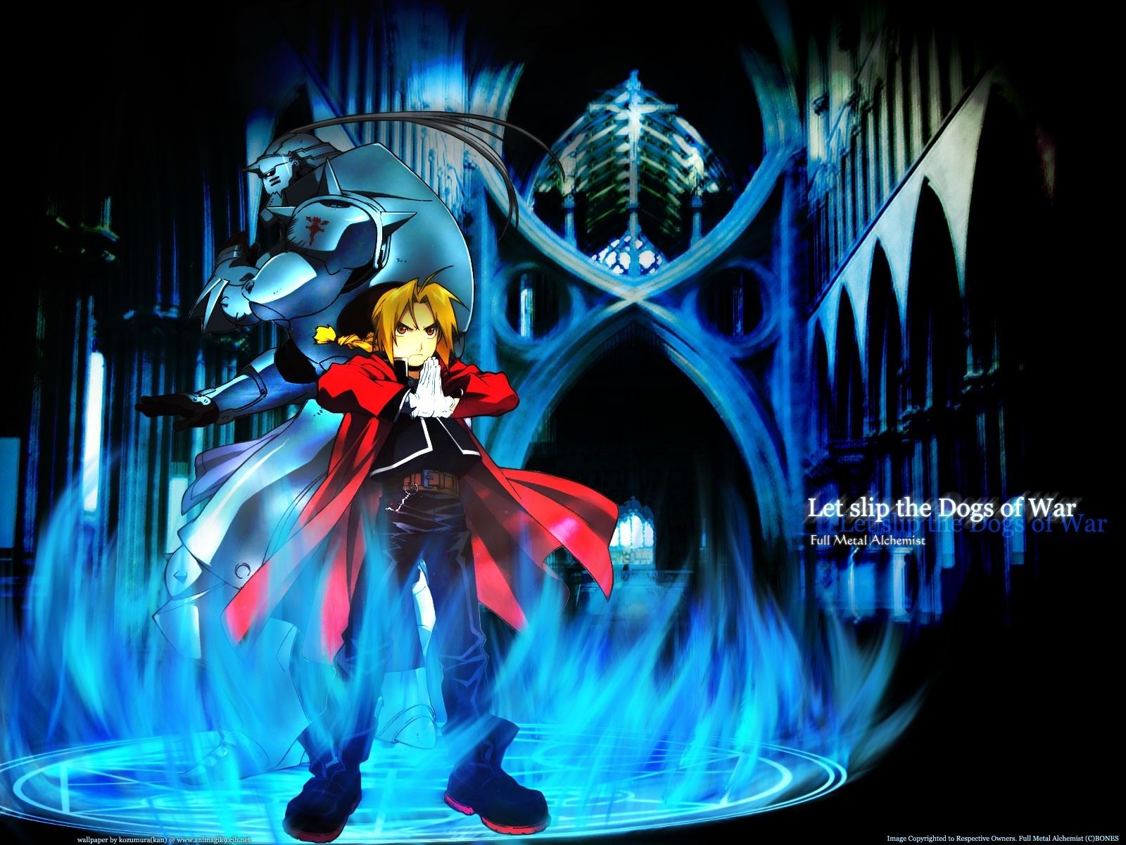 Edward Elric and Alphonse Elric from Full Metal Alchemist HD Wallpaper