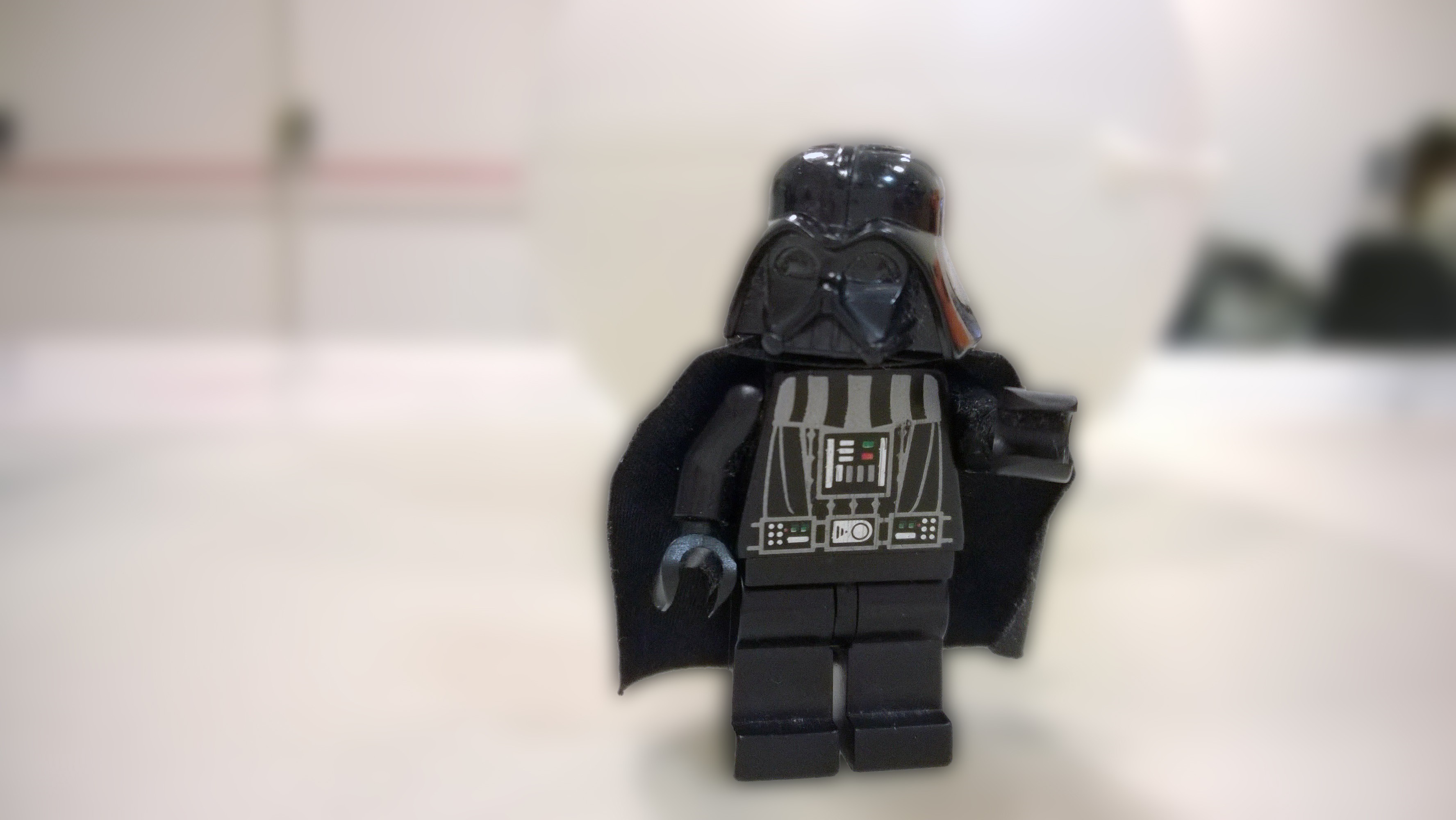Darth Vader LEGO minifigure from Star Wars HD Wallpaper