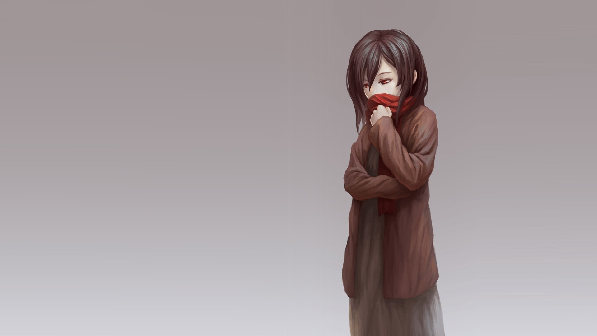 Mikasa Ackerman from Shingeki no Kyojin HD Wallpaper