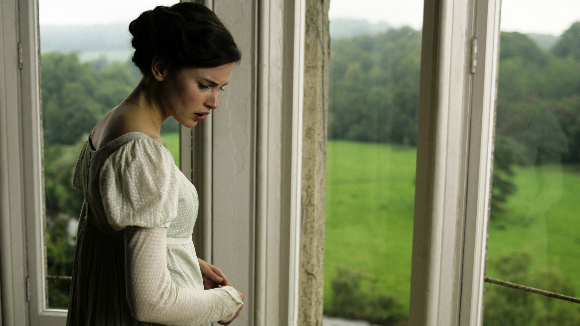 Felicity Jones in Northanger Abbey HD Wallpaper