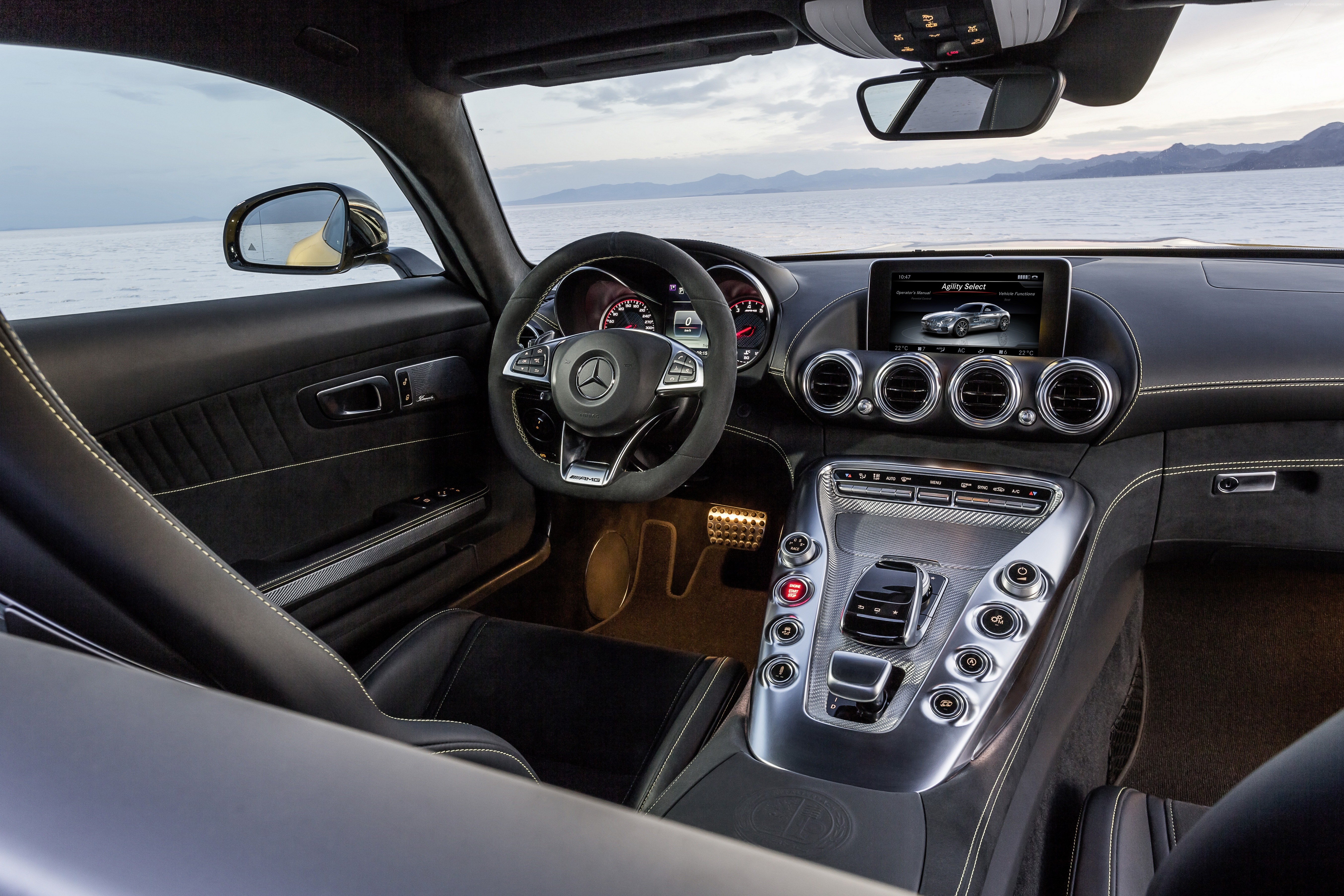 Mercedes-AMG GT S Interior HD Wallpaper