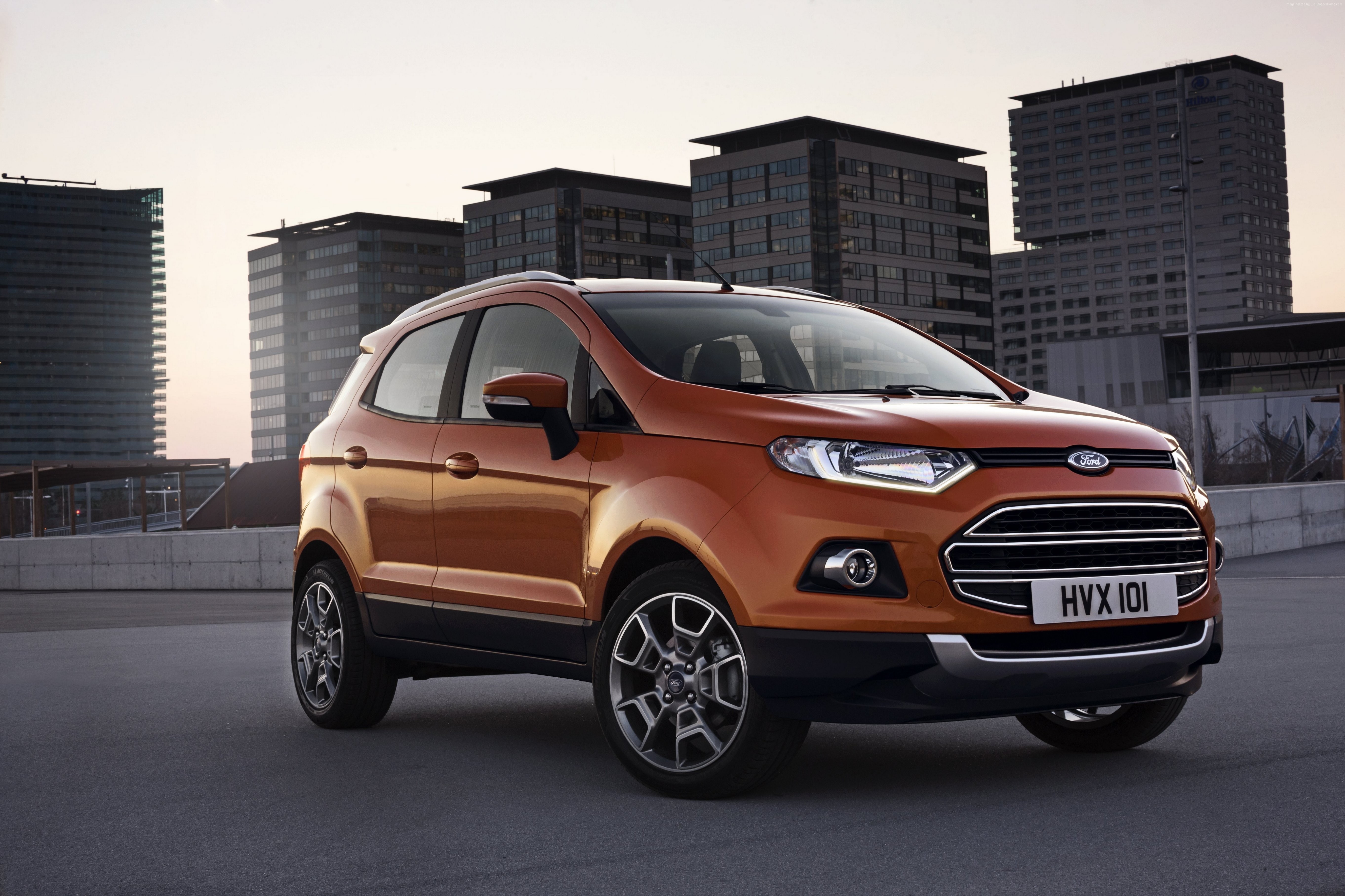 Ford EcoSport Titanium LHD SUV HD Wallpaper