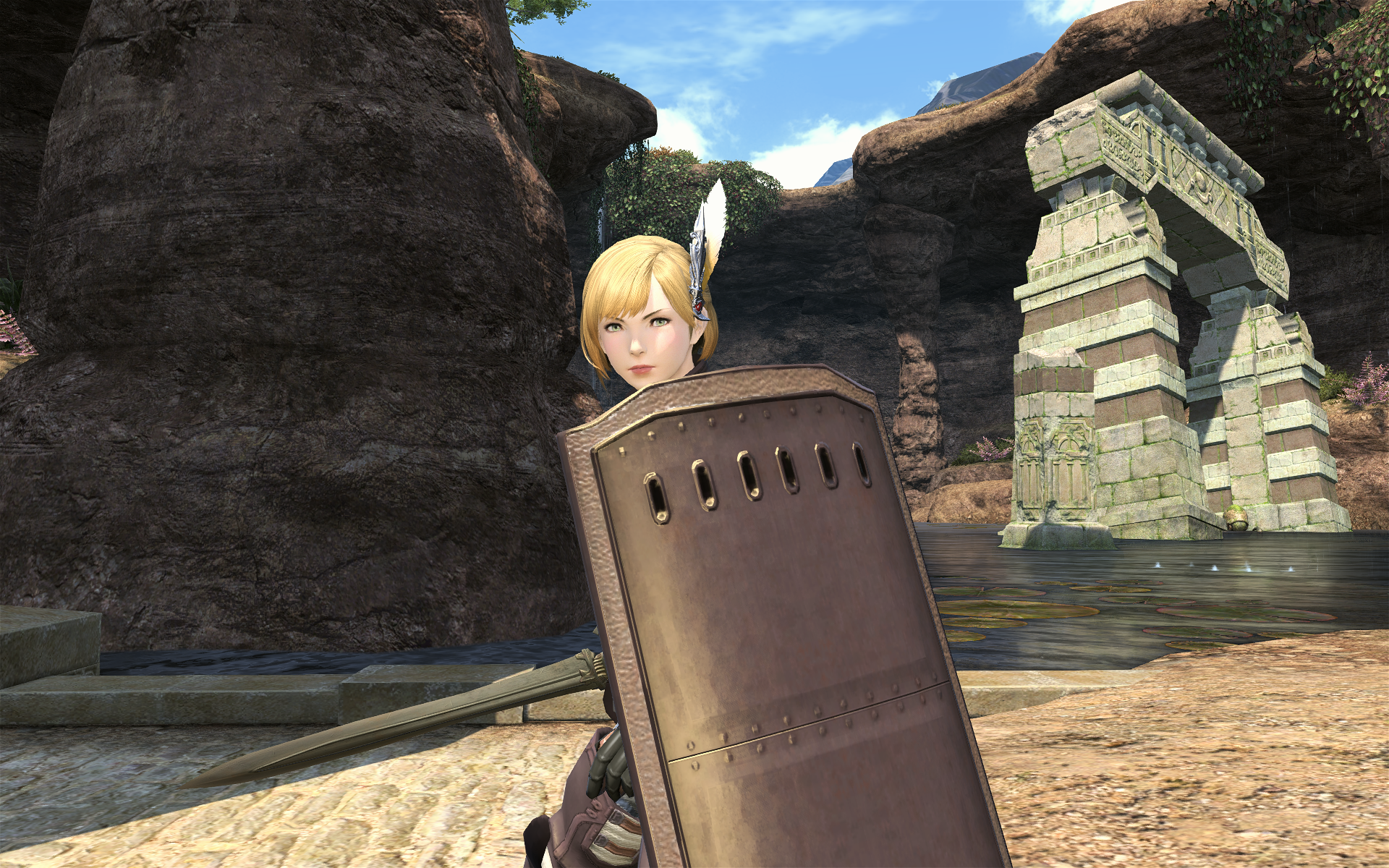 Final Fantasy XIV A Realm Reborn screenshot HD Wallpaper