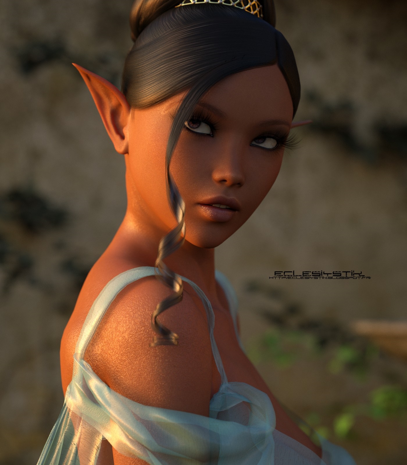 3D render Toy skin head beauty eye screenshot HD Wallpaper