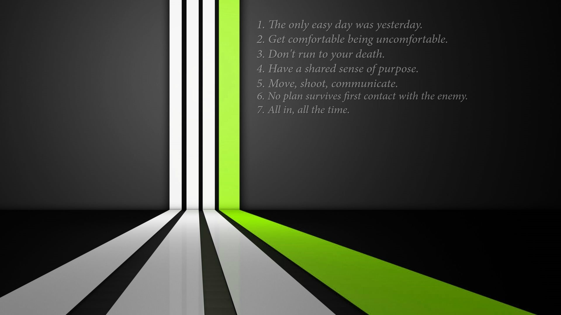Seven rules for success with graphic lines HD Wallpaper