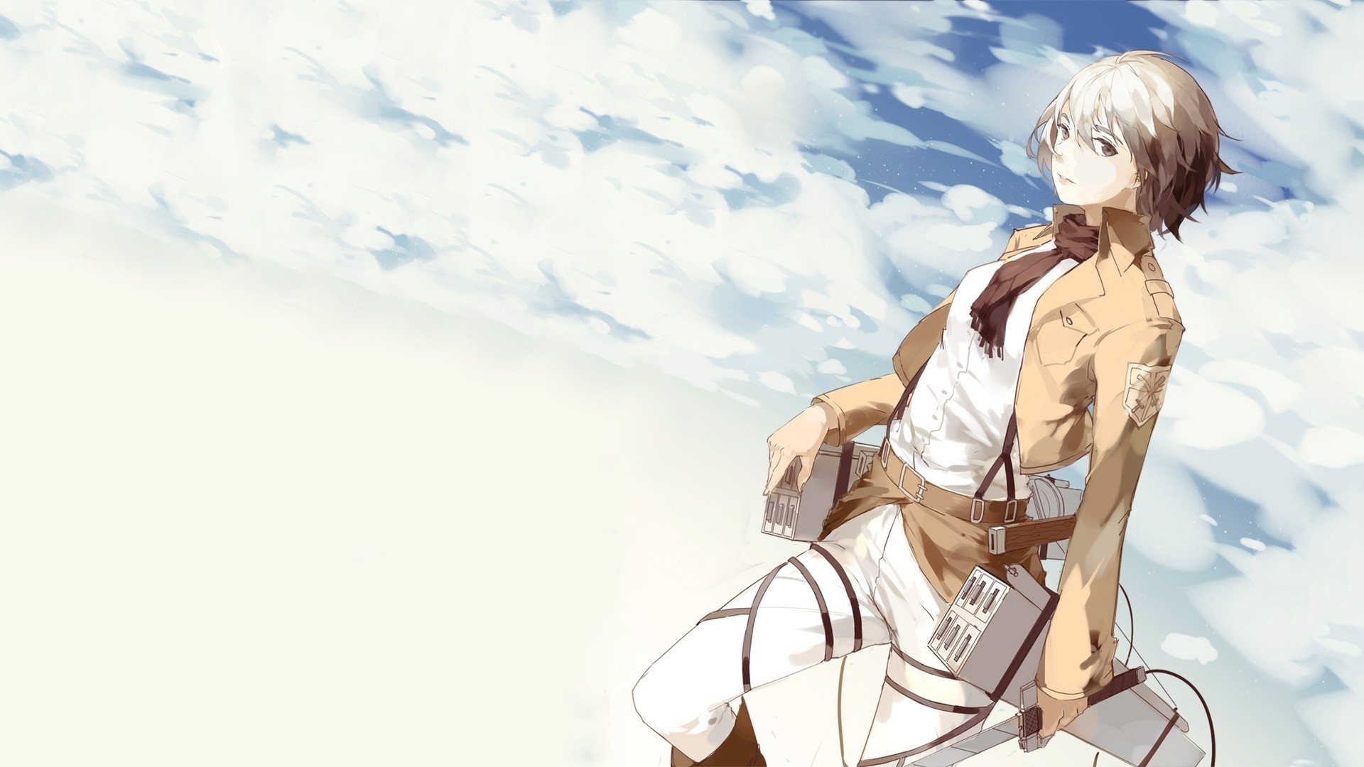 Mikasa Ackerman from Shingeki no Kyojin HD Wallpaper