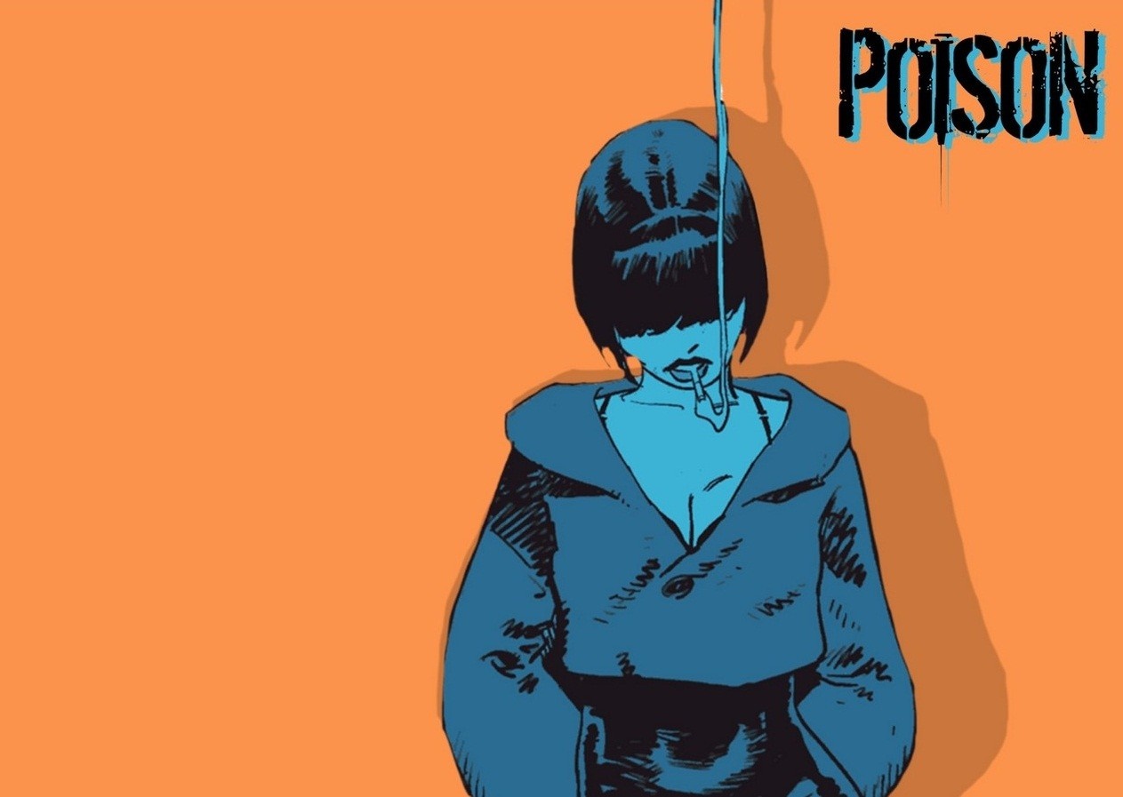 Poison illustration HD Wallpaper