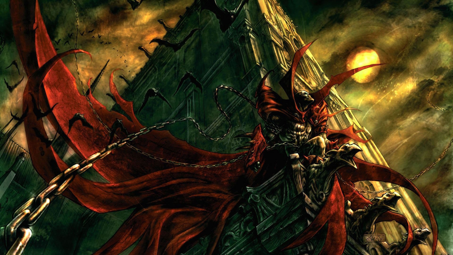 Spawn from Image Comics HD Wallpaper