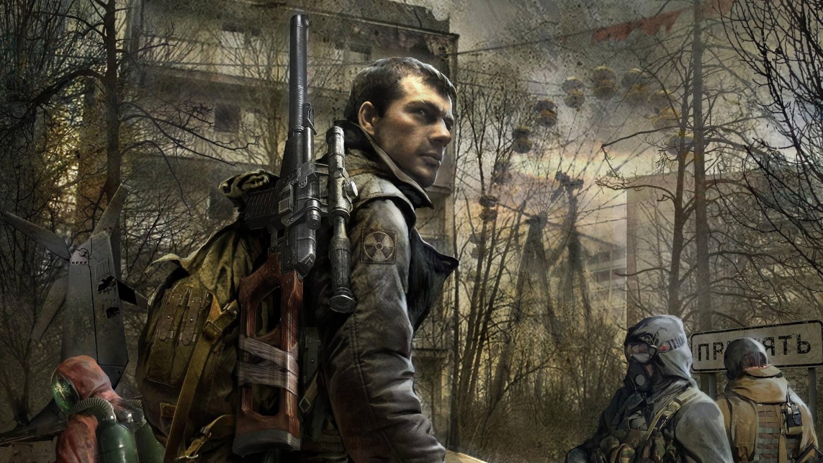 Major Alexander Degtyarev from S.T.A.L.K.E.R. Call of Pripyat HD Wallpaper