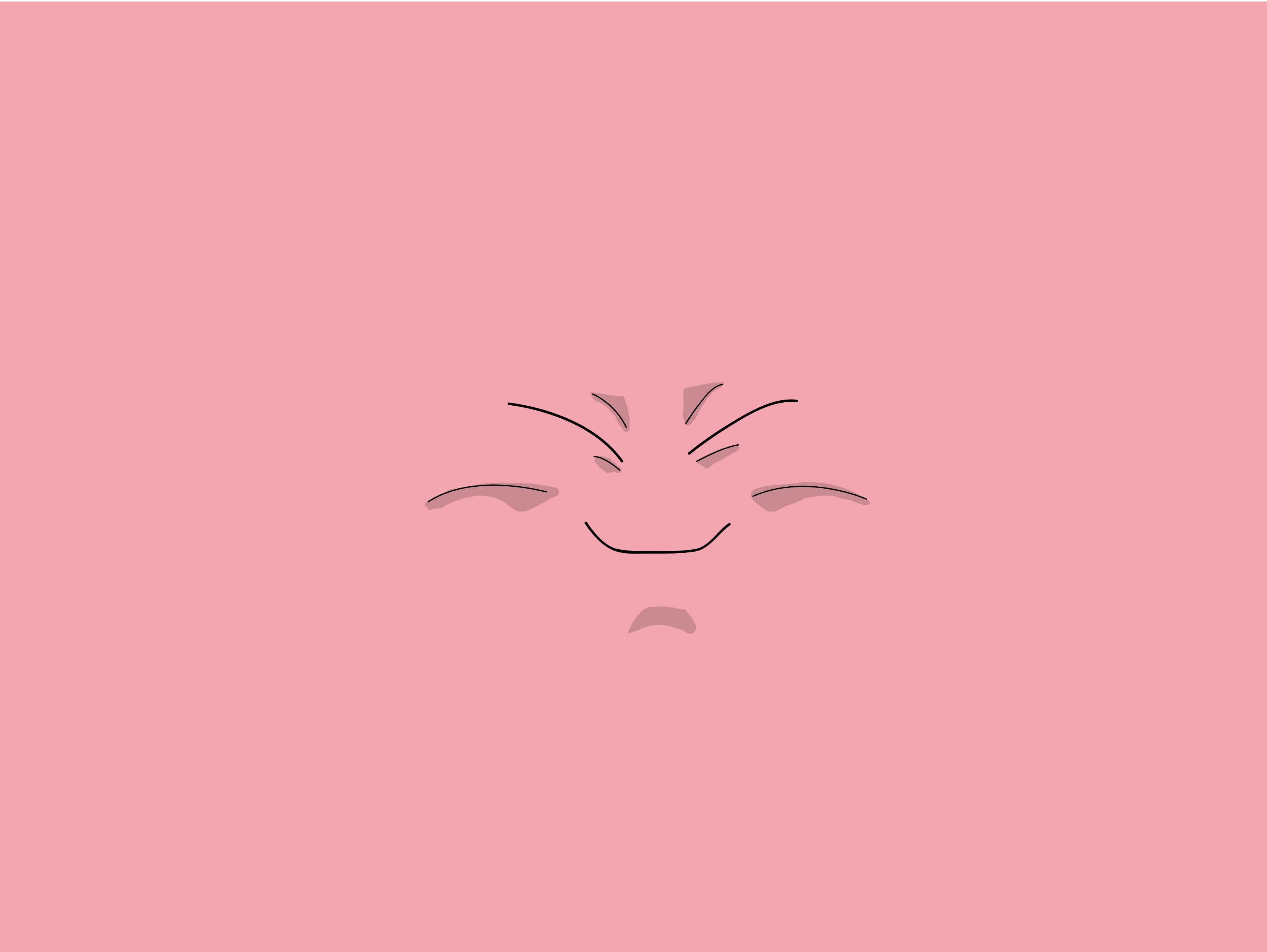 Majin Buu face illustration HD Wallpaper