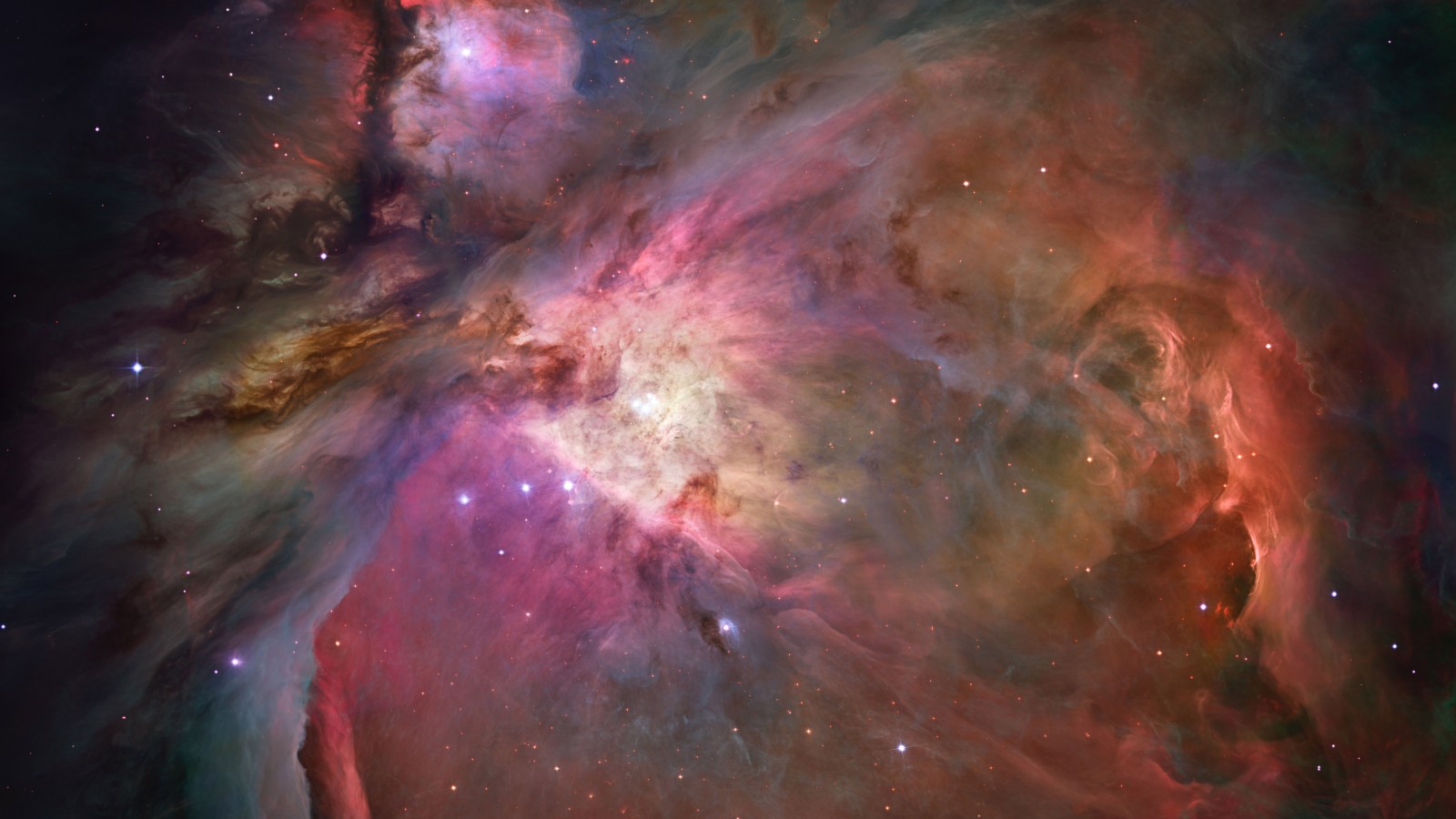 Orion Nebula in outer space HD Wallpaper