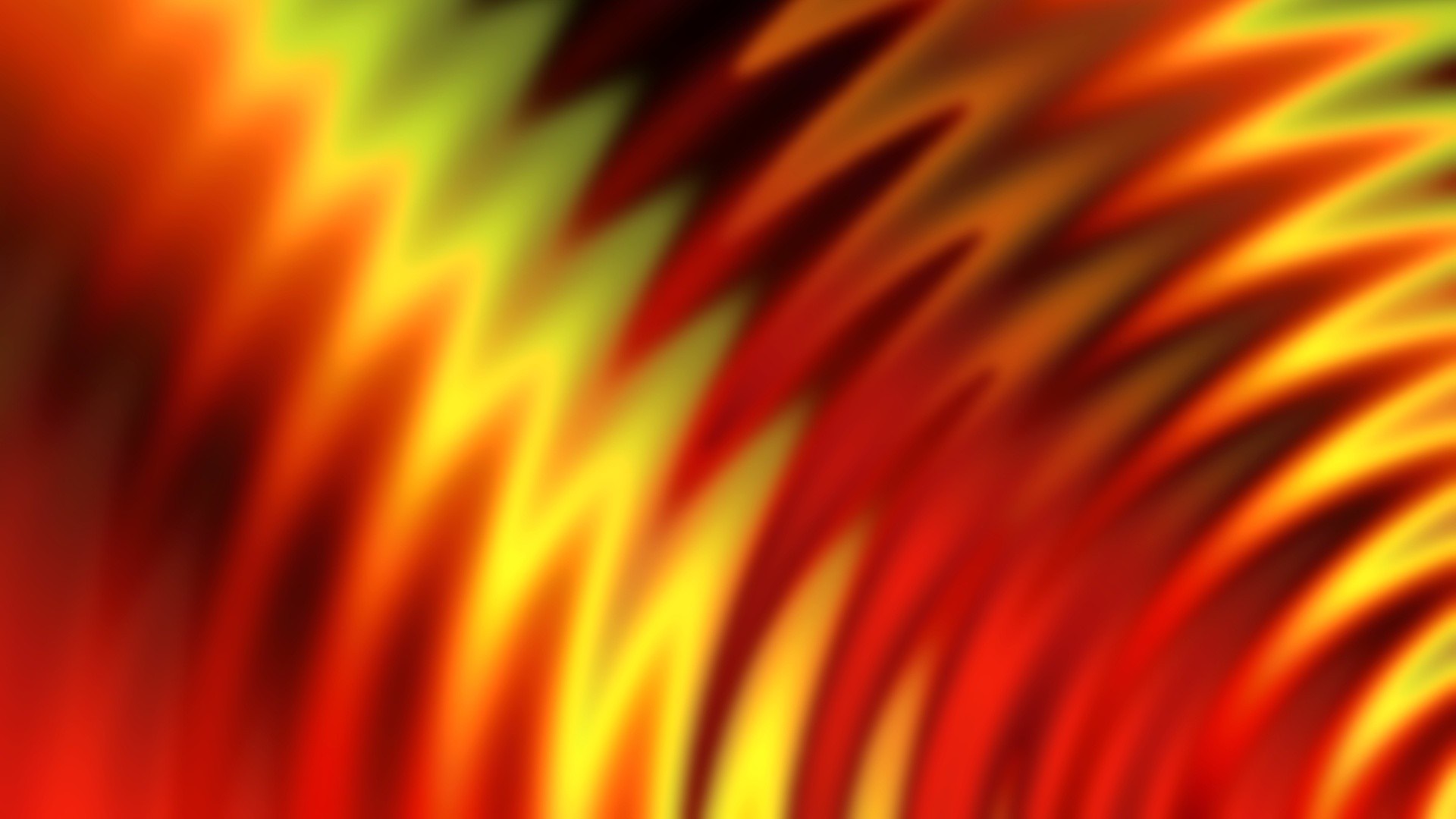 Abstract blurred pattern of red and yellow flames HD Wallpaper