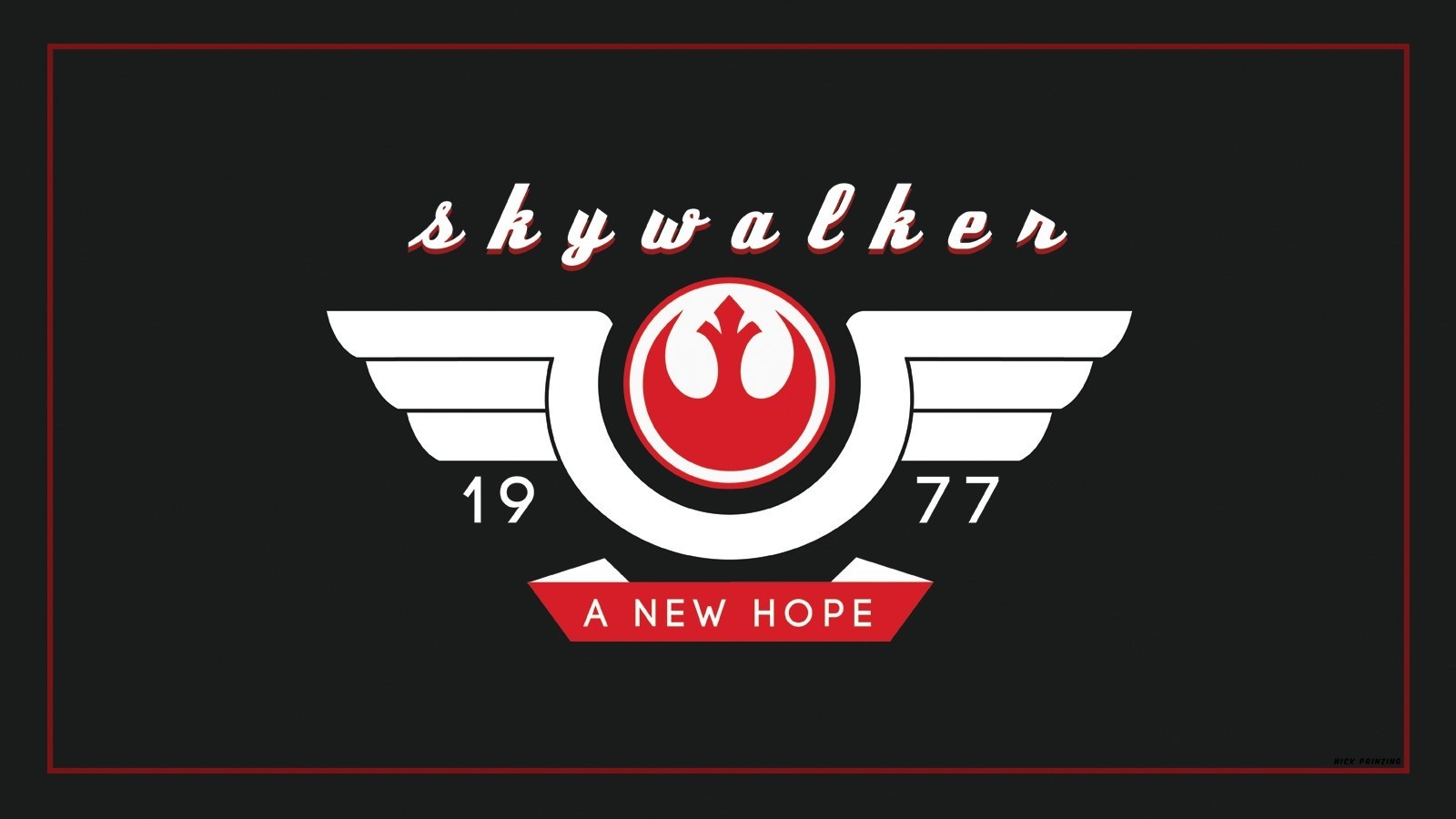 Star Wars Skywalker A New Hope 1977 Logo HD Wallpaper