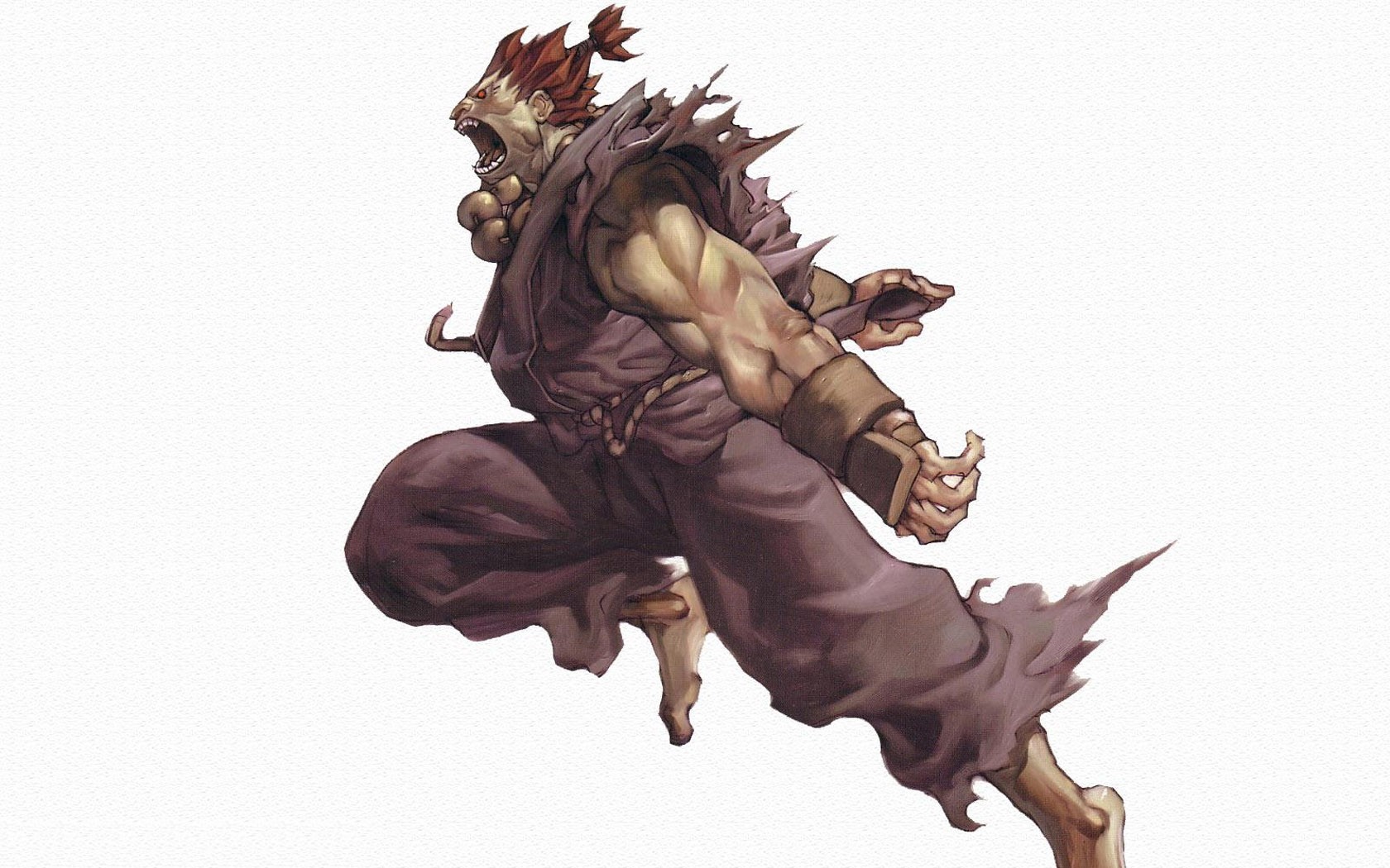 Akuma from Street Fighter Alpha illustration HD Wallpaper