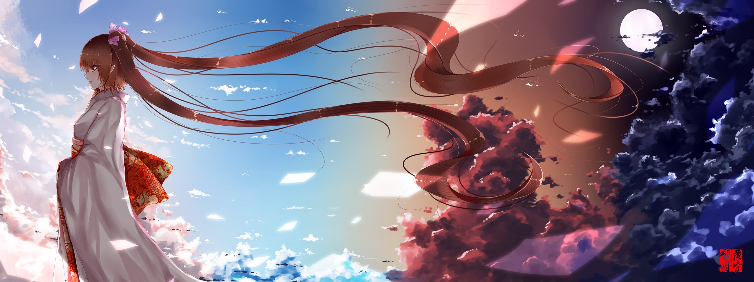 Himekaidou Hatate from Touhou Project HD Wallpaper