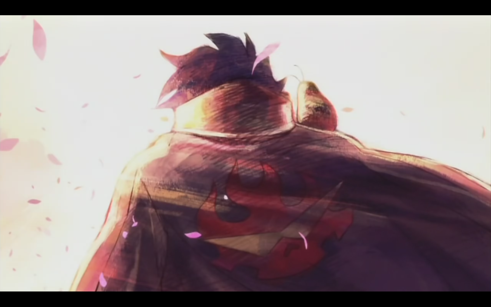 Simon from Tengen Toppa Gurren Lagann with a small creature HD Wallpaper
