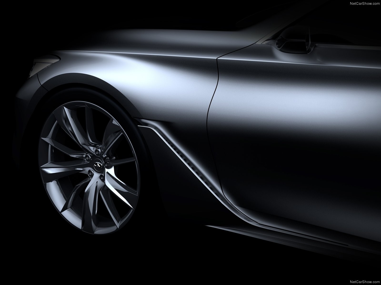 2015 Infiniti Q60 Coupe concept car front wheel HD Wallpaper