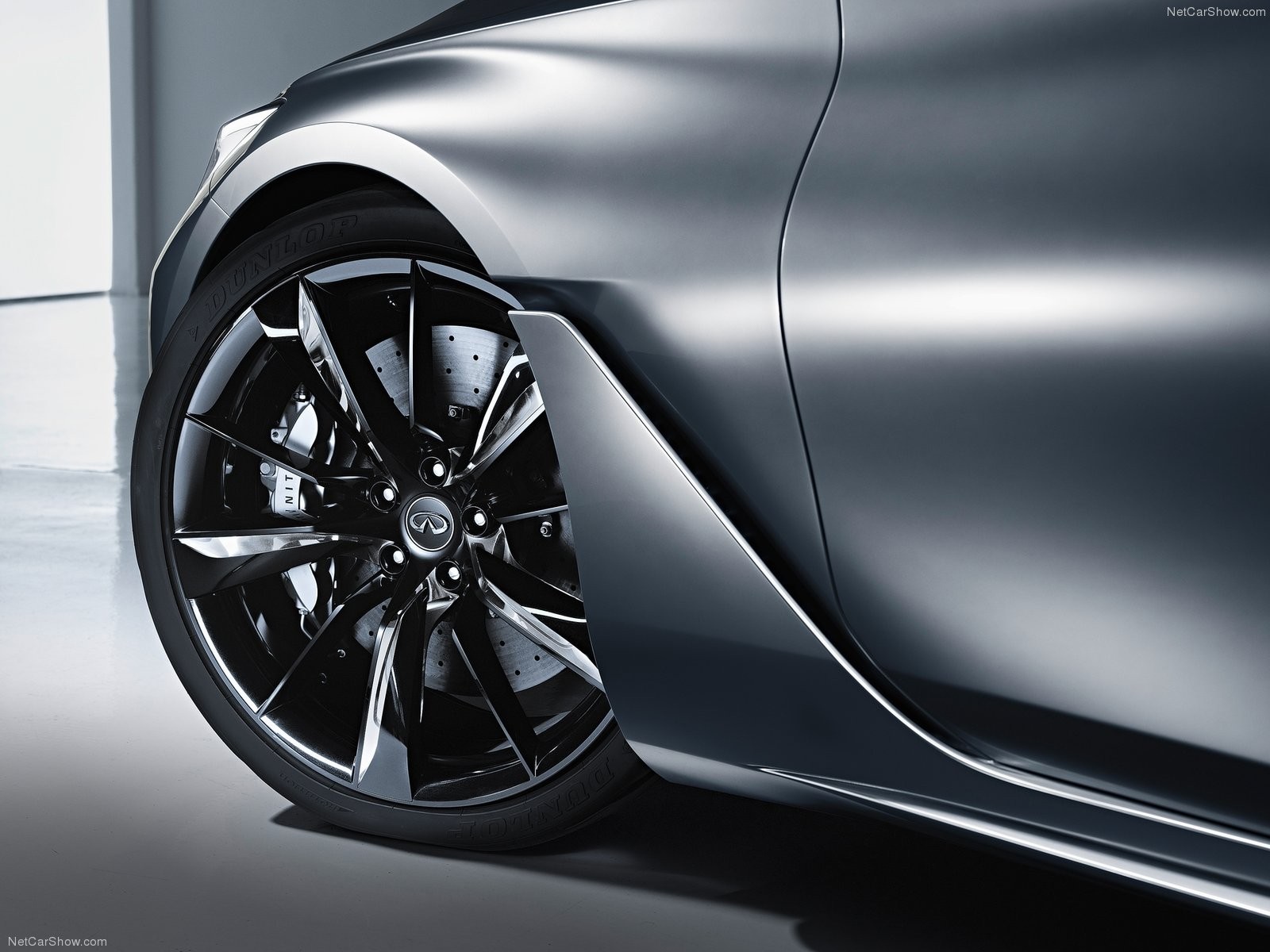 2015 Infiniti Q60 Coupe Silver Wheel Detail HD Wallpaper