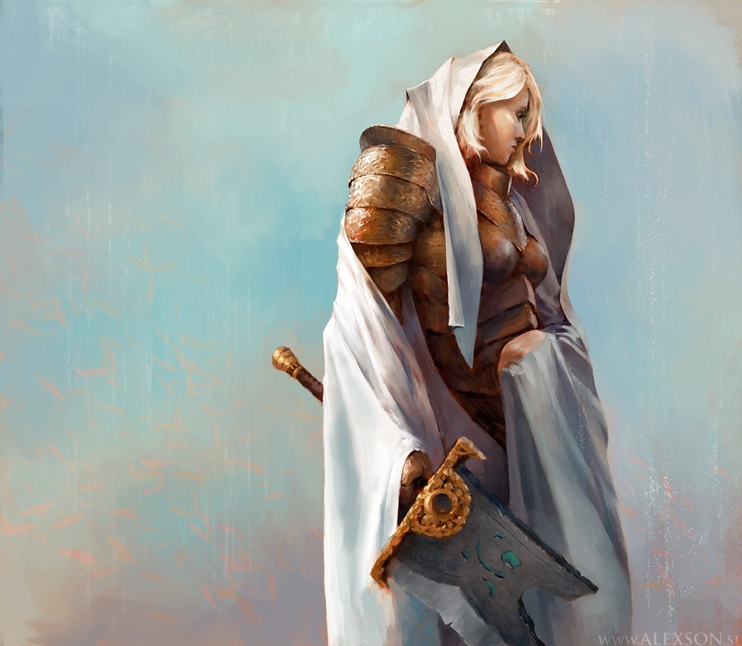 Riven the Warrior from League of Legends HD Wallpaper