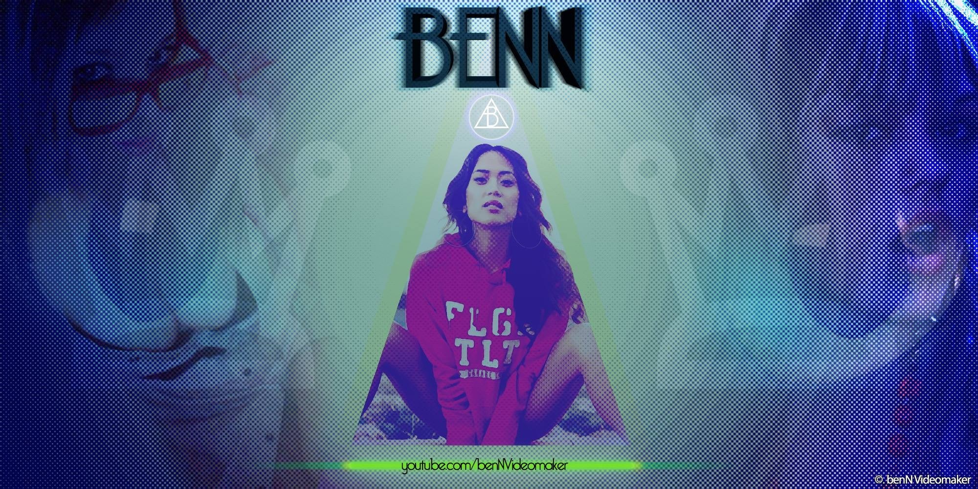BENN music poster with woman HD Wallpaper