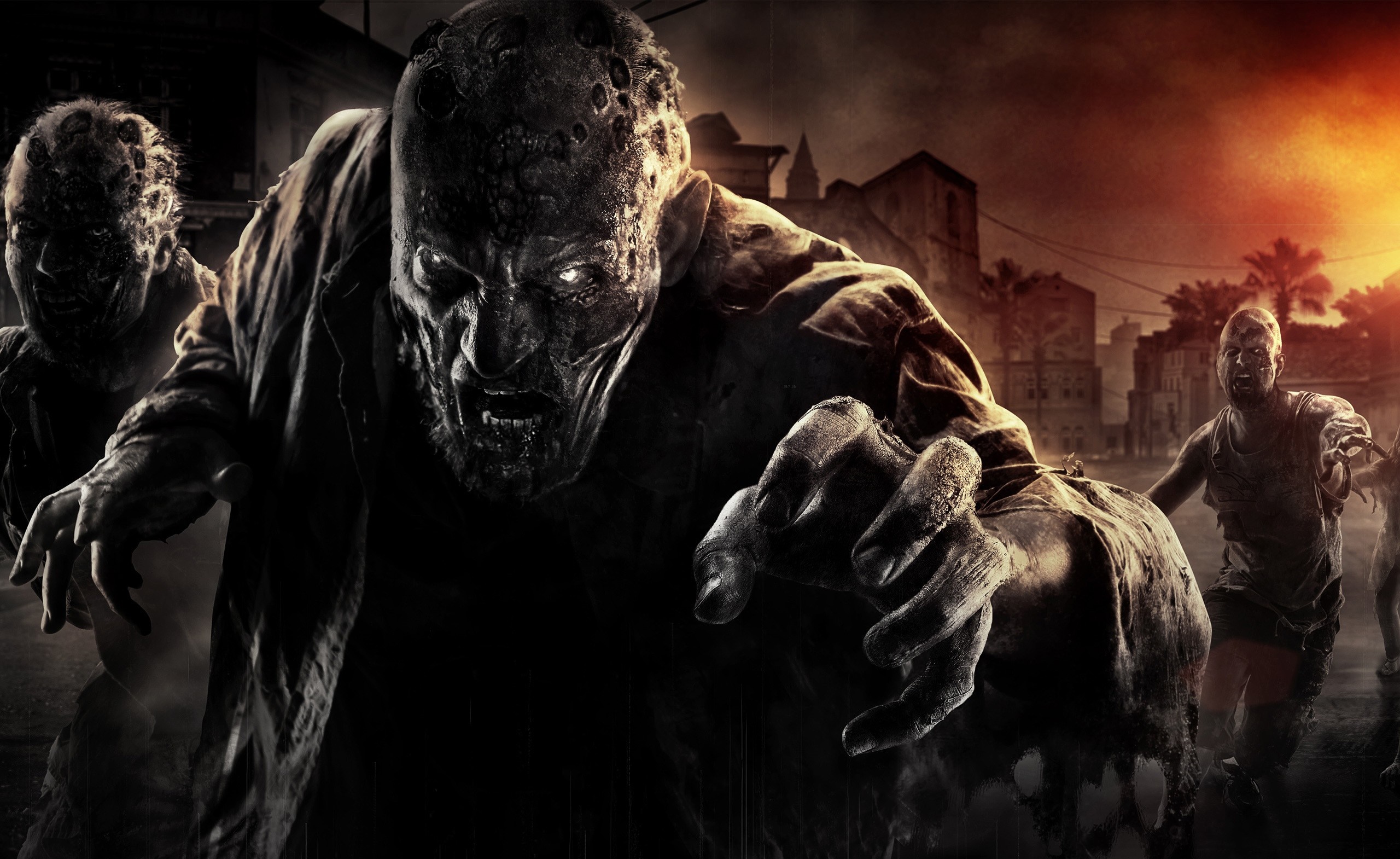Zombies from Dying Light HD Wallpaper