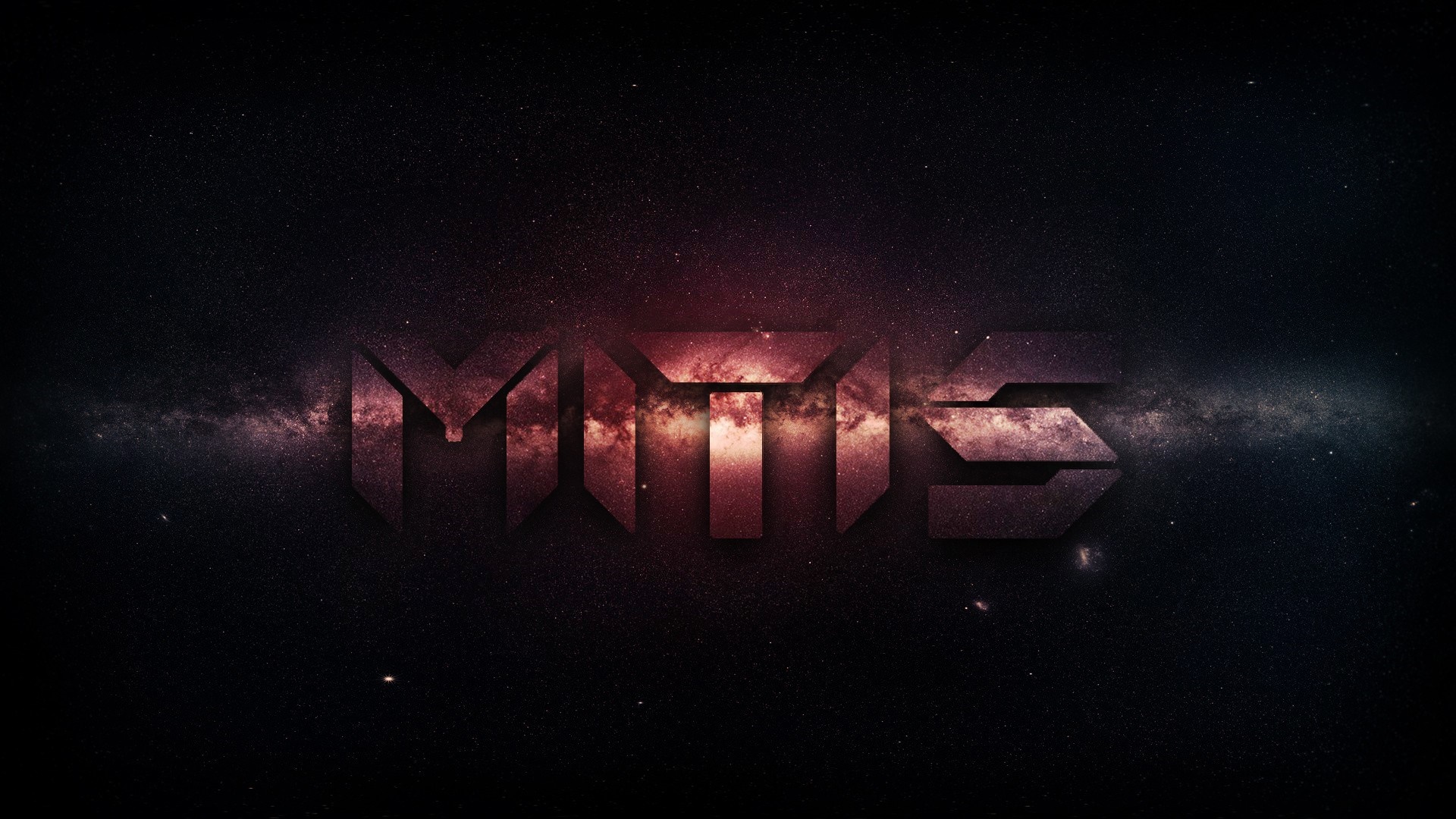 MitiS logo in space HD Wallpaper