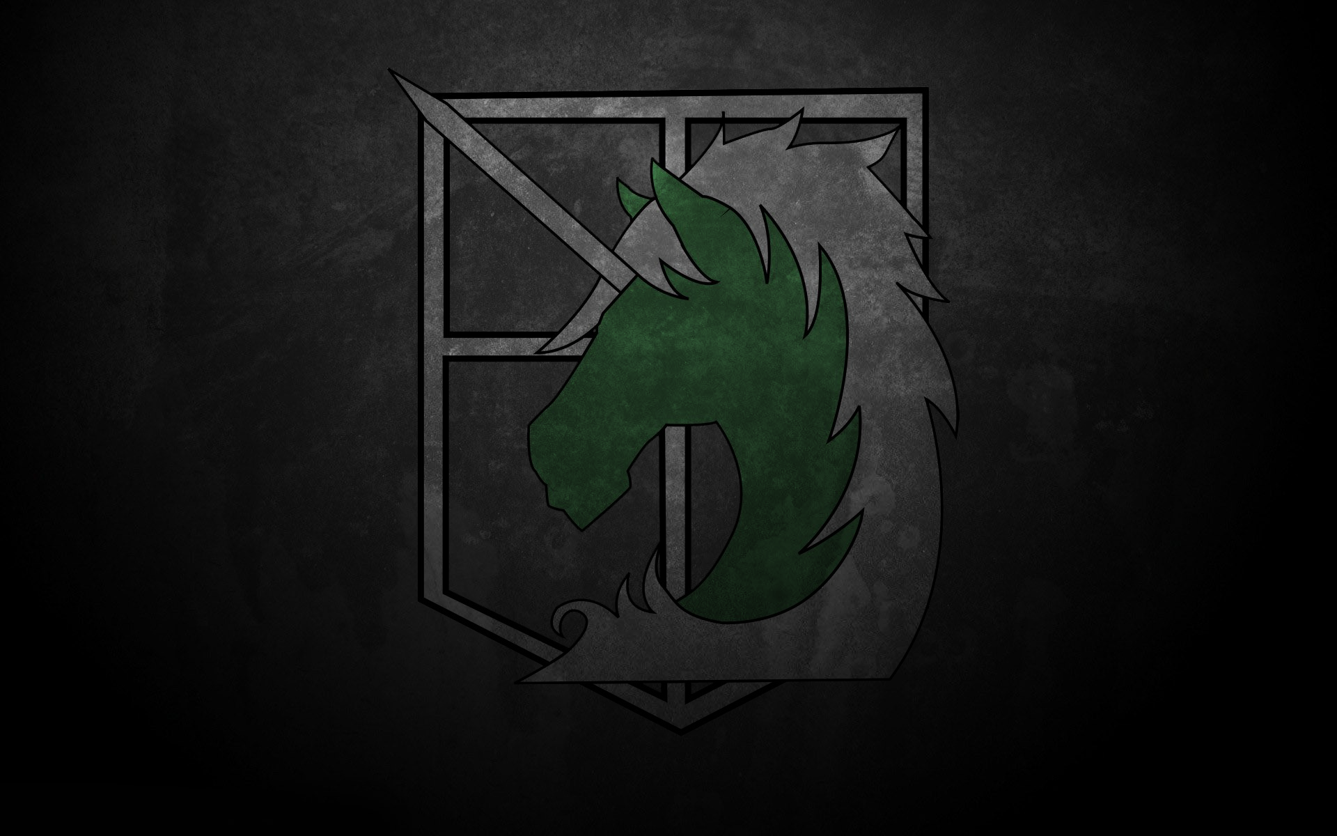 Survey Corps logo from Attack on Titan HD Wallpaper