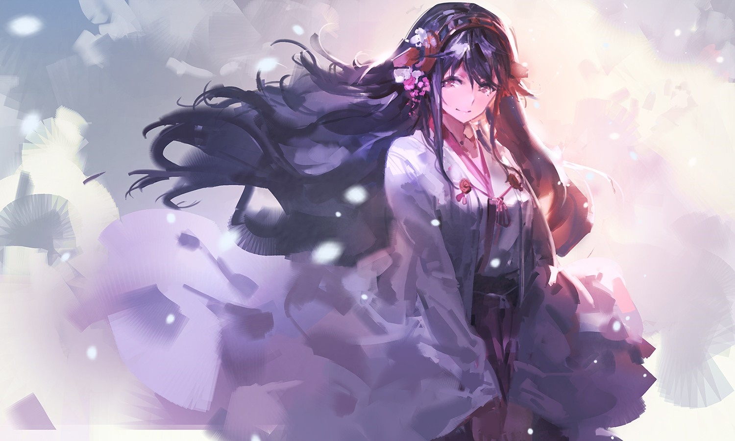 Haruna from Kantai Collection HD Wallpaper