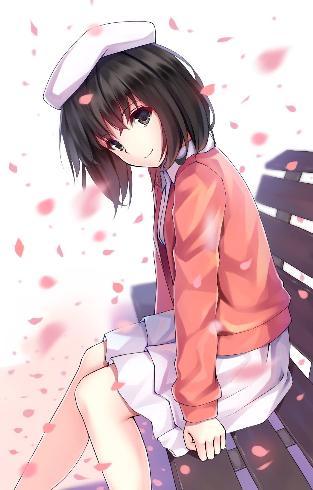 Kato Megumi from Saenai Heroine no Sodatekata wearing a hat HD Wallpaper