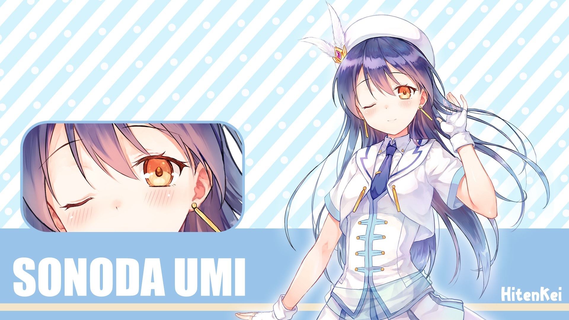 Sonoda Umi from Love Live! HD Wallpaper