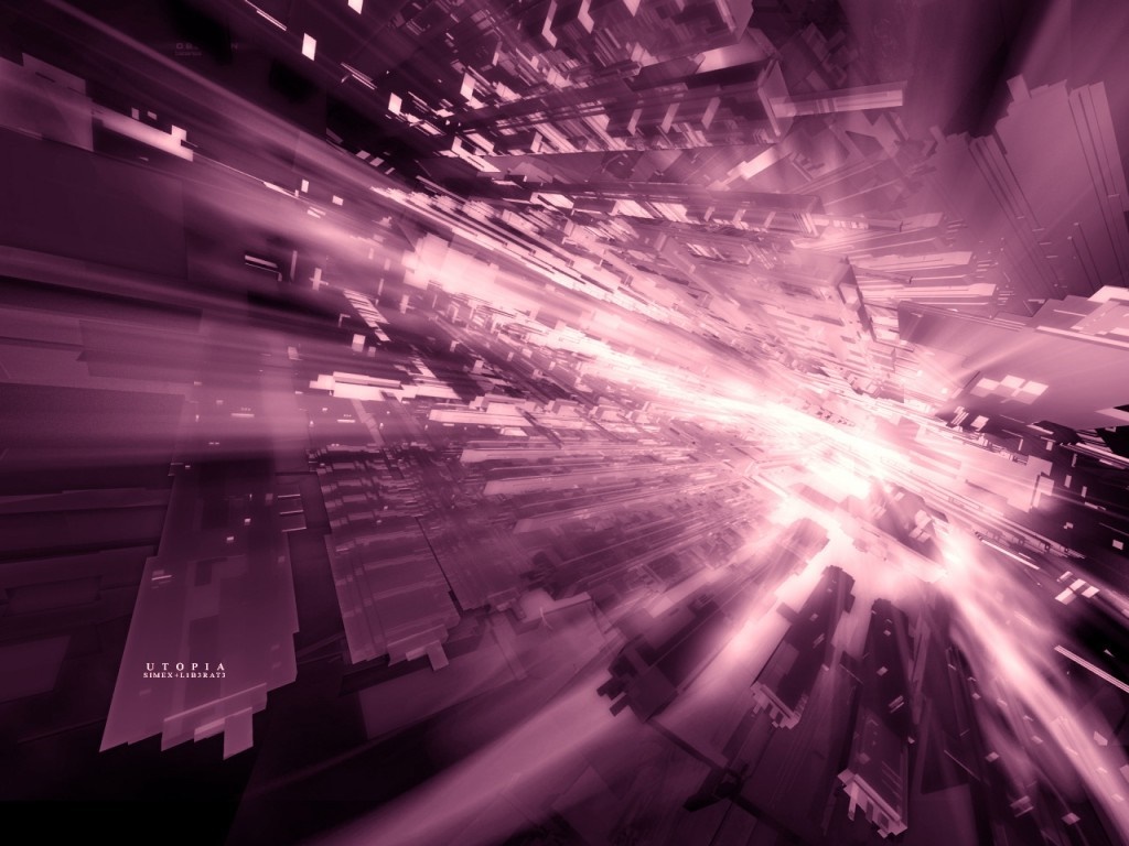 Abstract digital art with light and darkness HD Wallpaper