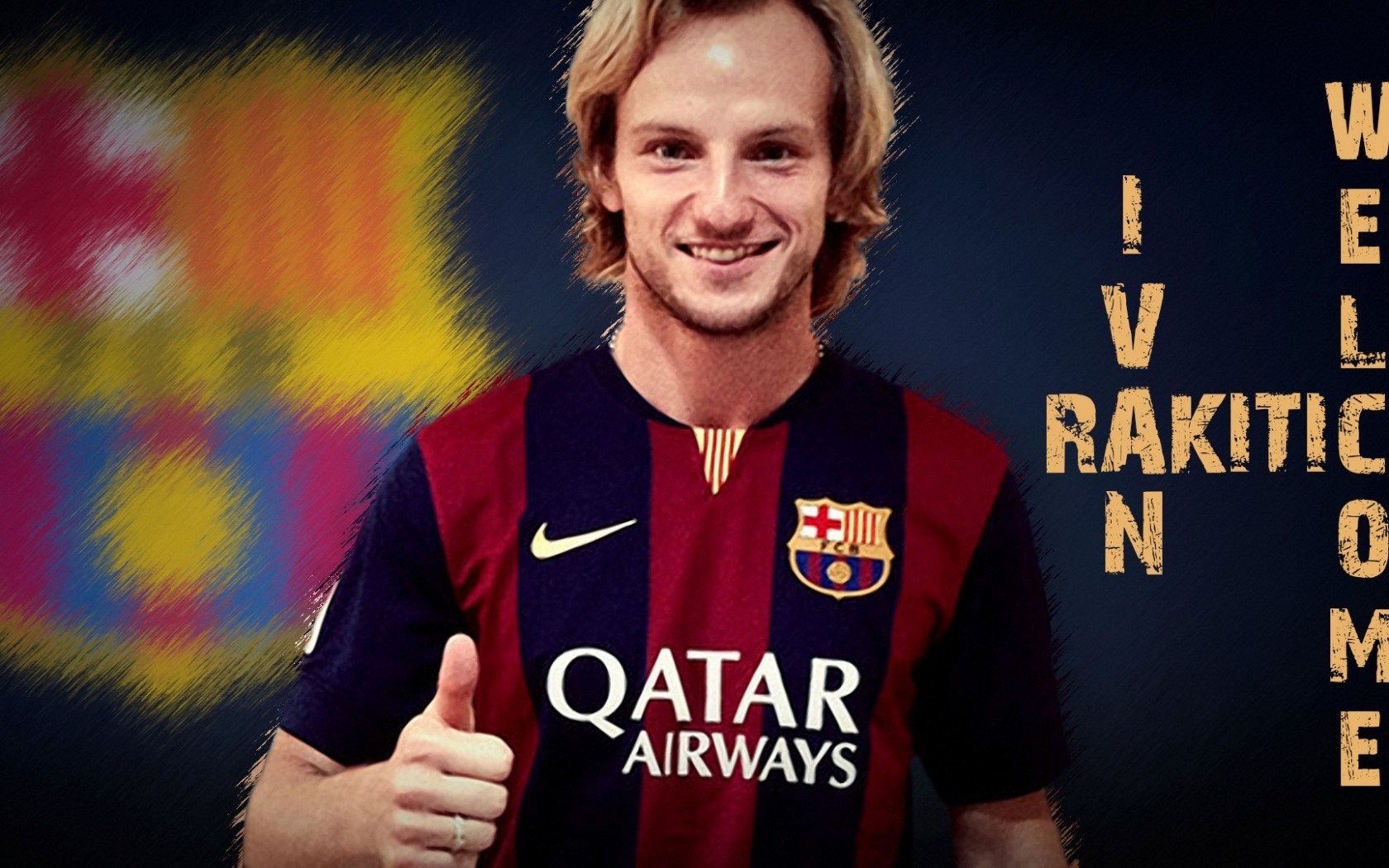 Ivan Rakitic of FC Barcelona HD Wallpaper